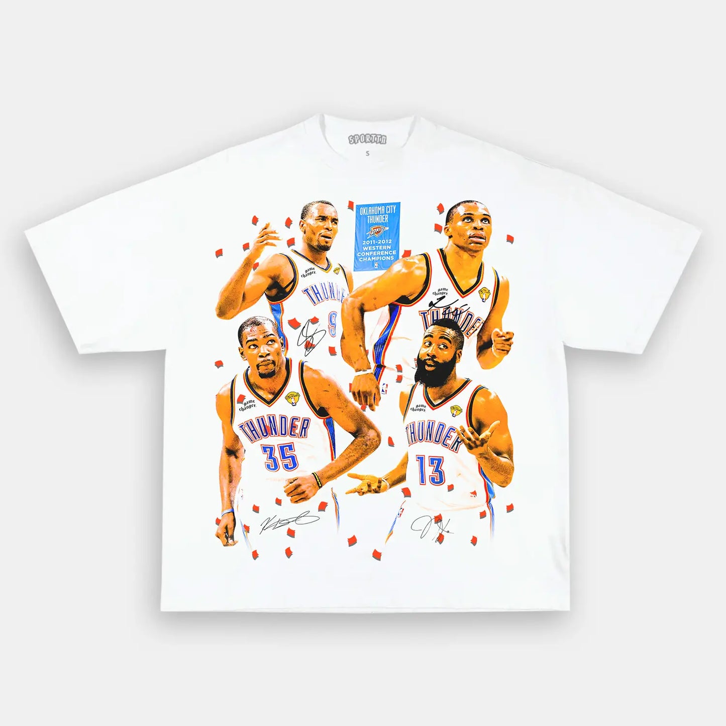2011 OKC THUNDER TEE Style002