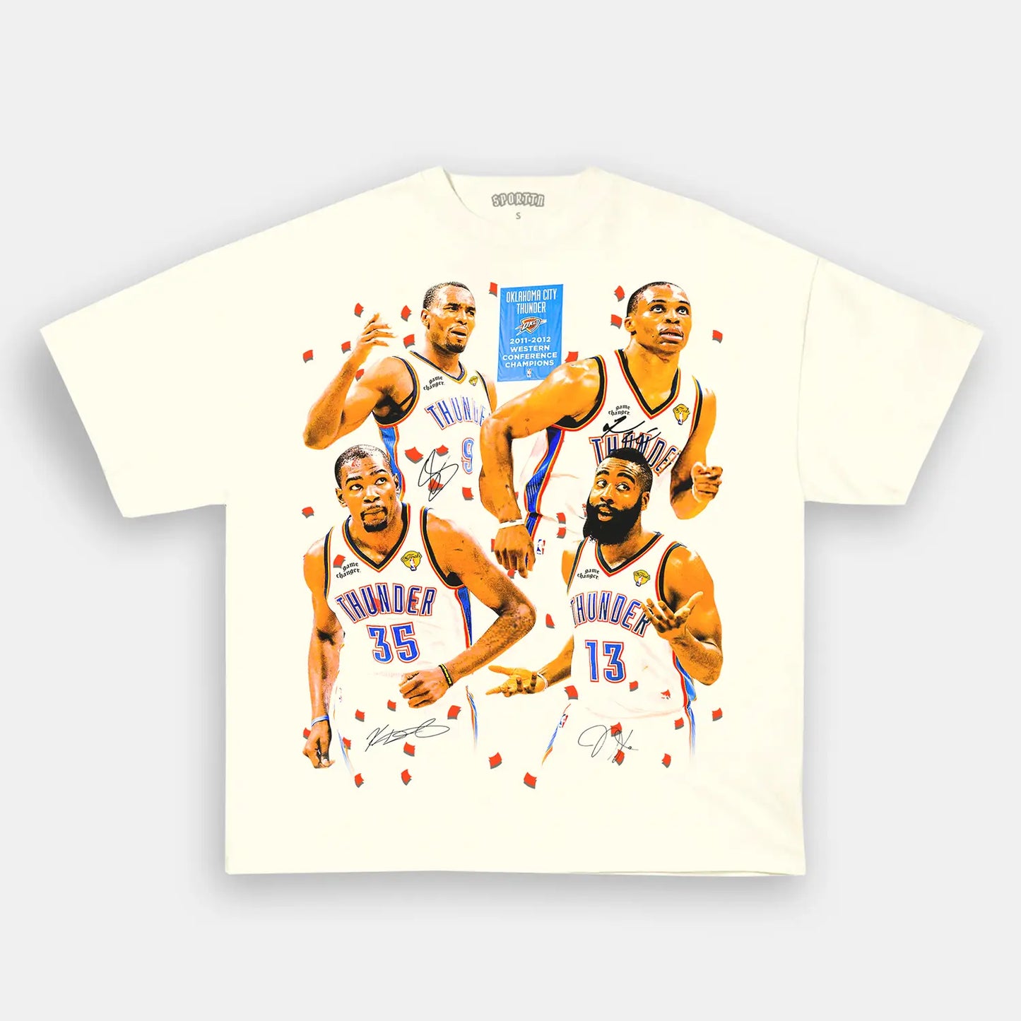 2011 OKC THUNDER TEE Style002