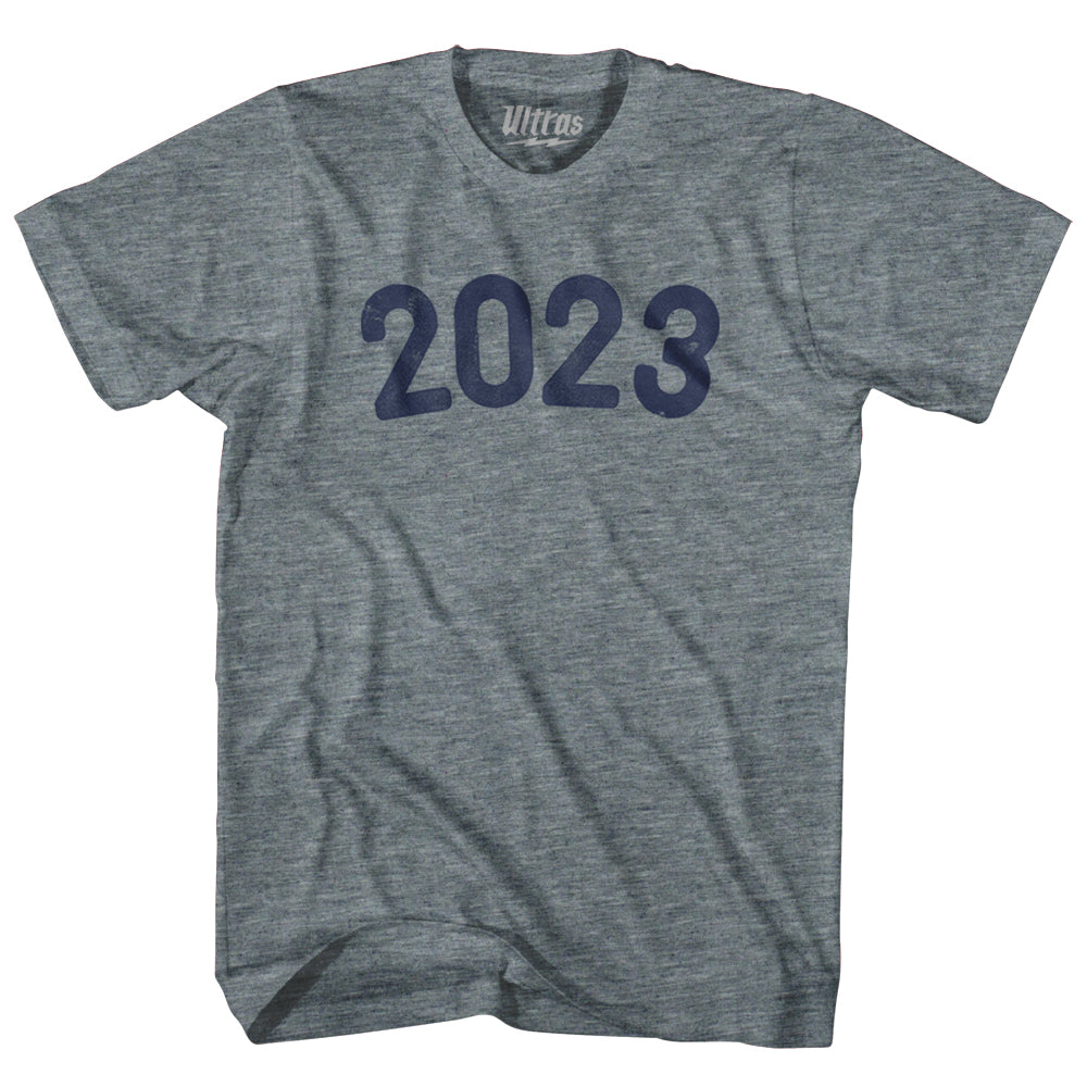 2023 Year Celebration Womens Tri-Blend Junior Cut T-Shirt