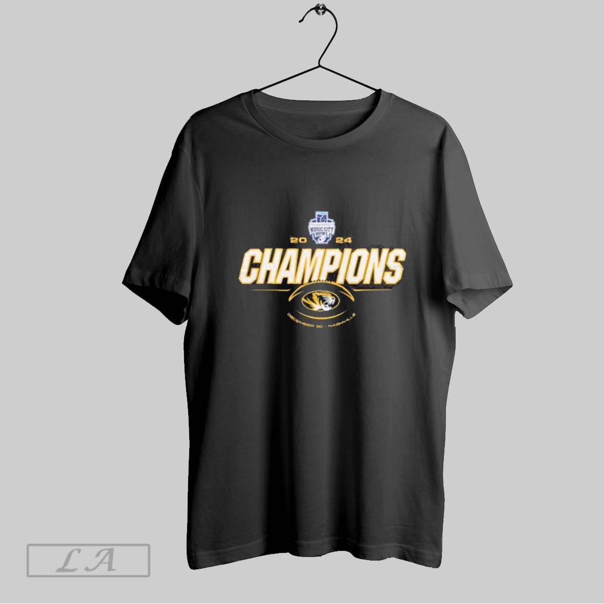 2024 Transperfect Music City Bowl Champs Missouri Tigers - clothing by TeeHivey.com