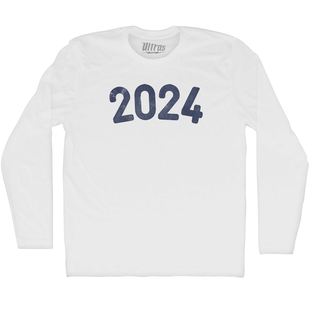 2024 Year Celebration Adult Cotton Long Sleeve T-shirt