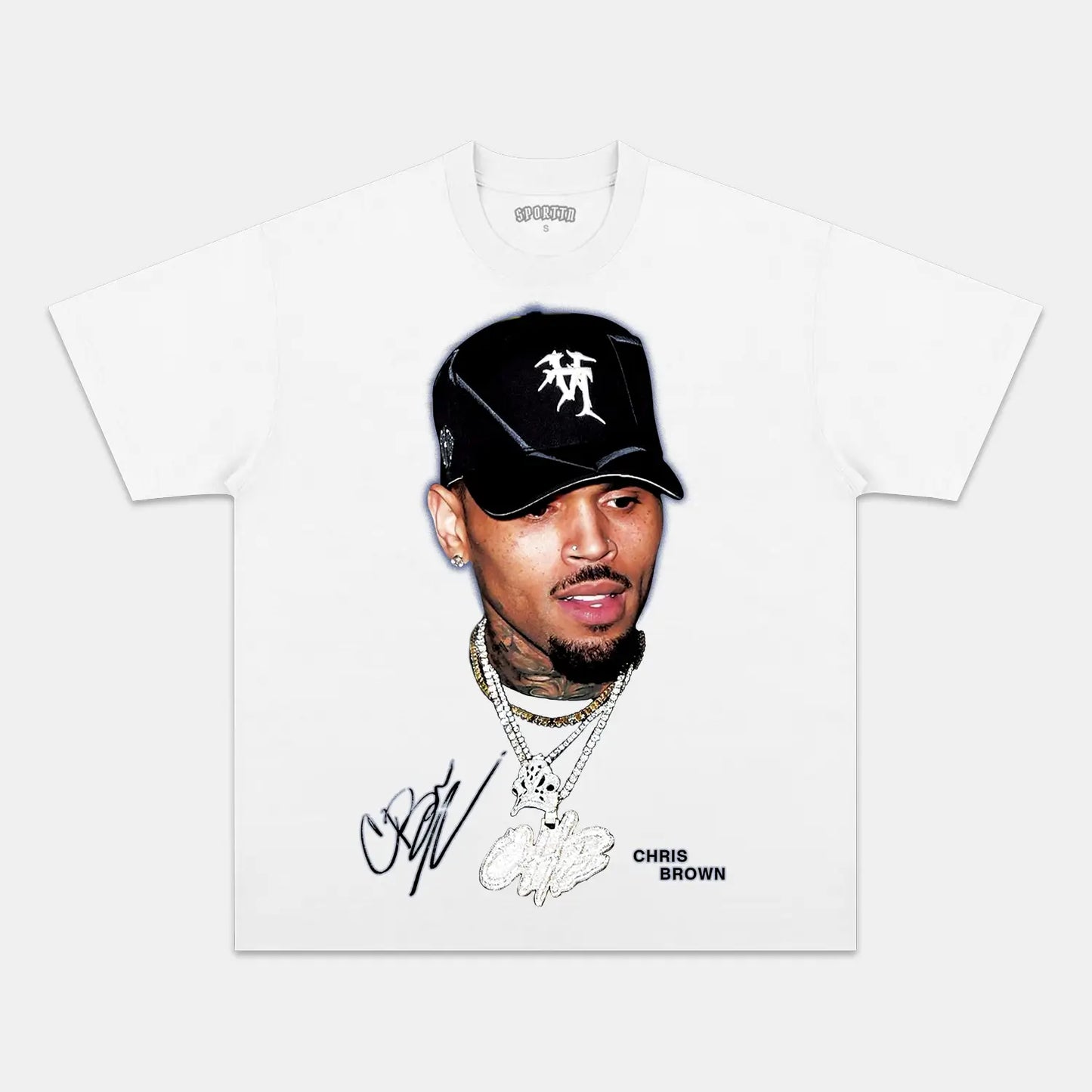 2024 CHRIS BROWN VINTAGE V2 TEE Style001