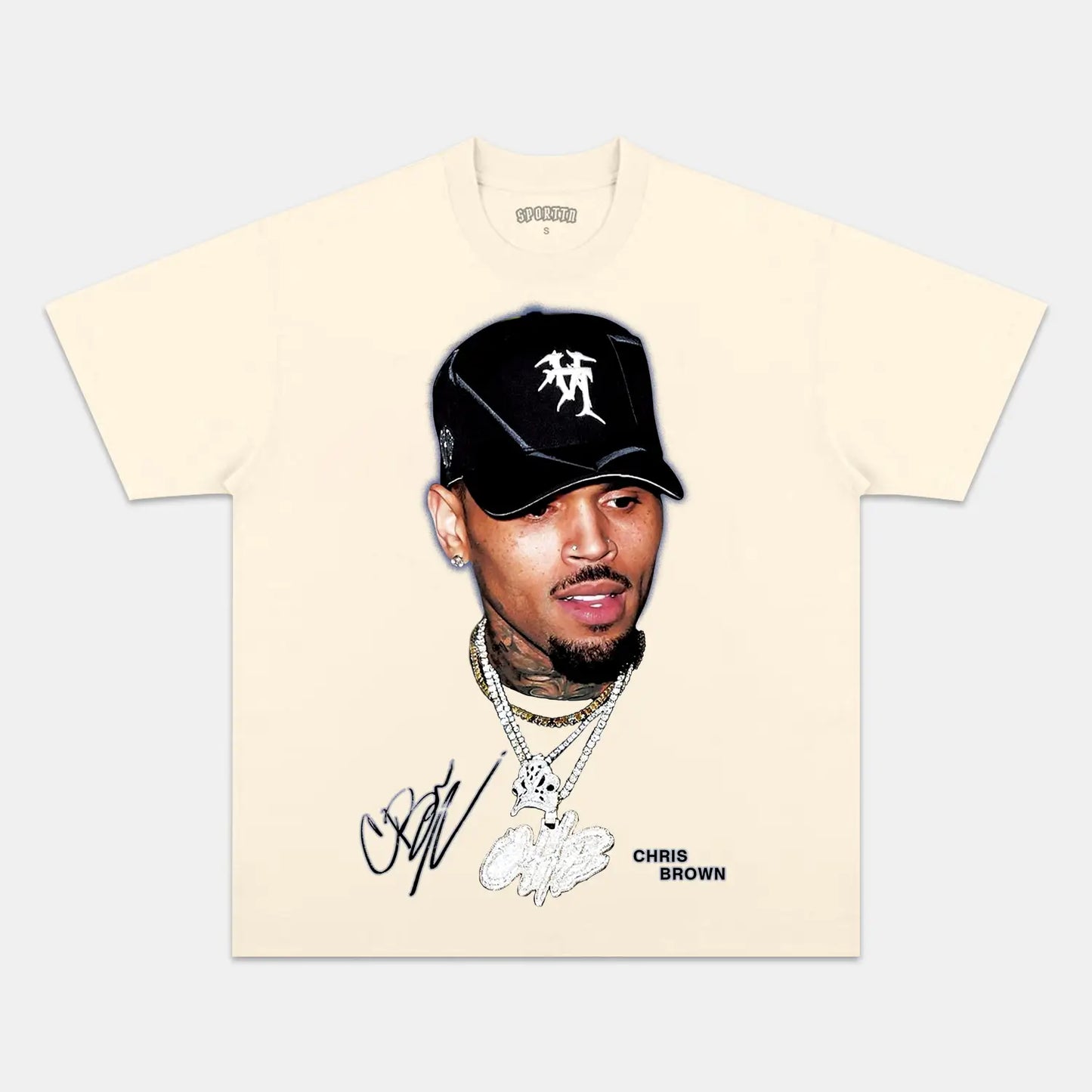 2024 CHRIS BROWN VINTAGE V2 TEE Style001