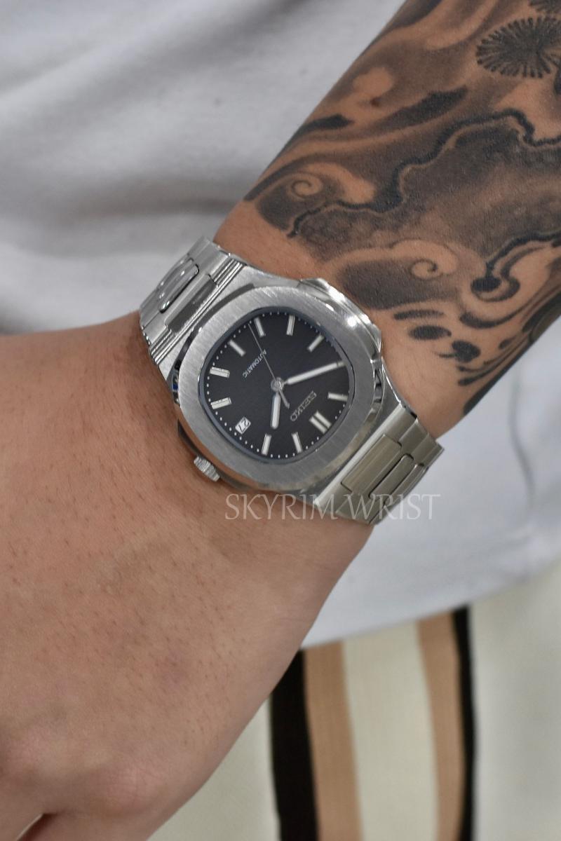 Mod Nautilus Silver Black