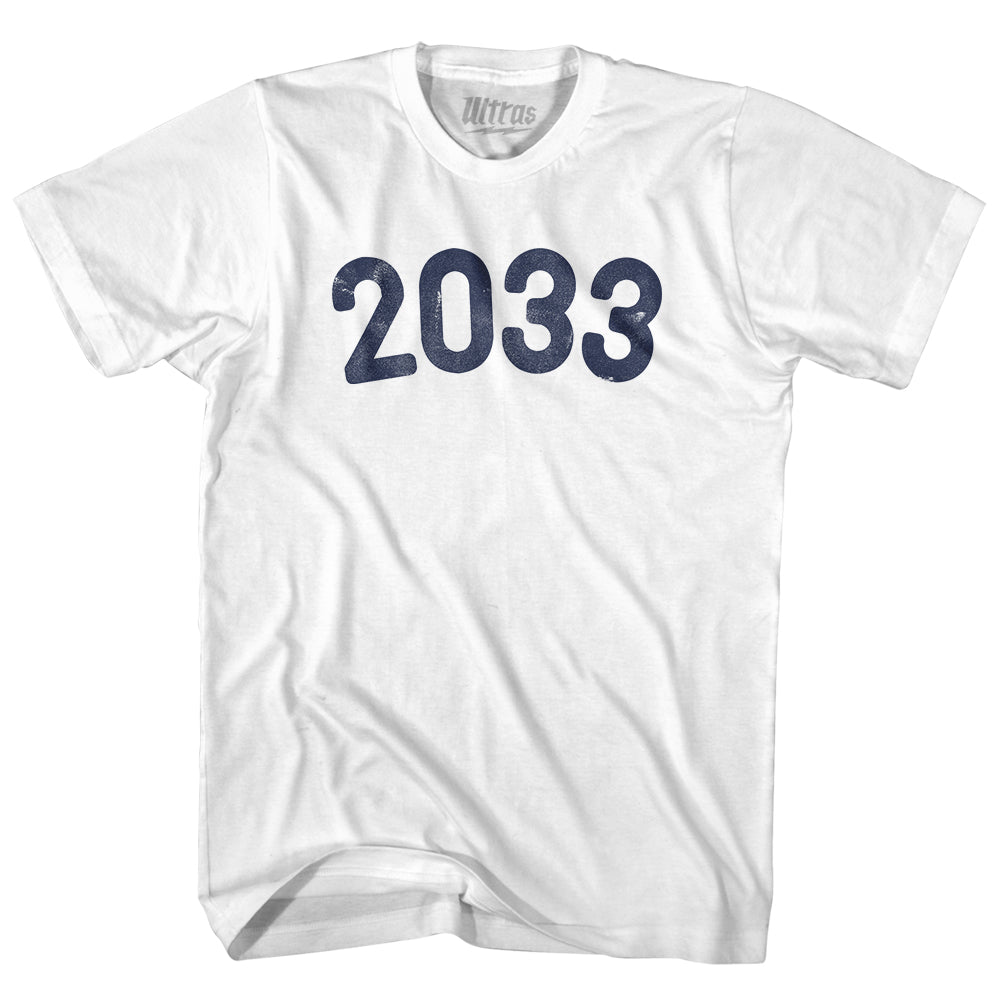 2033 Year Celebration Adult Cotton T-shirt Style005