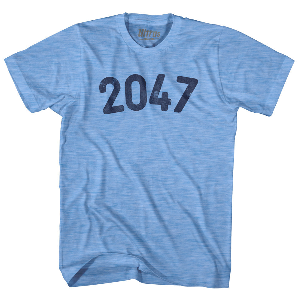 2047 Year Celebration Adult Tri-Blend T-shirt Style005