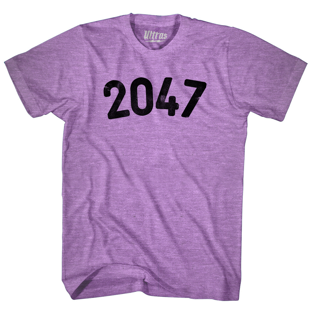 2047 Year Celebration Adult Tri-Blend T-shirt Style006
