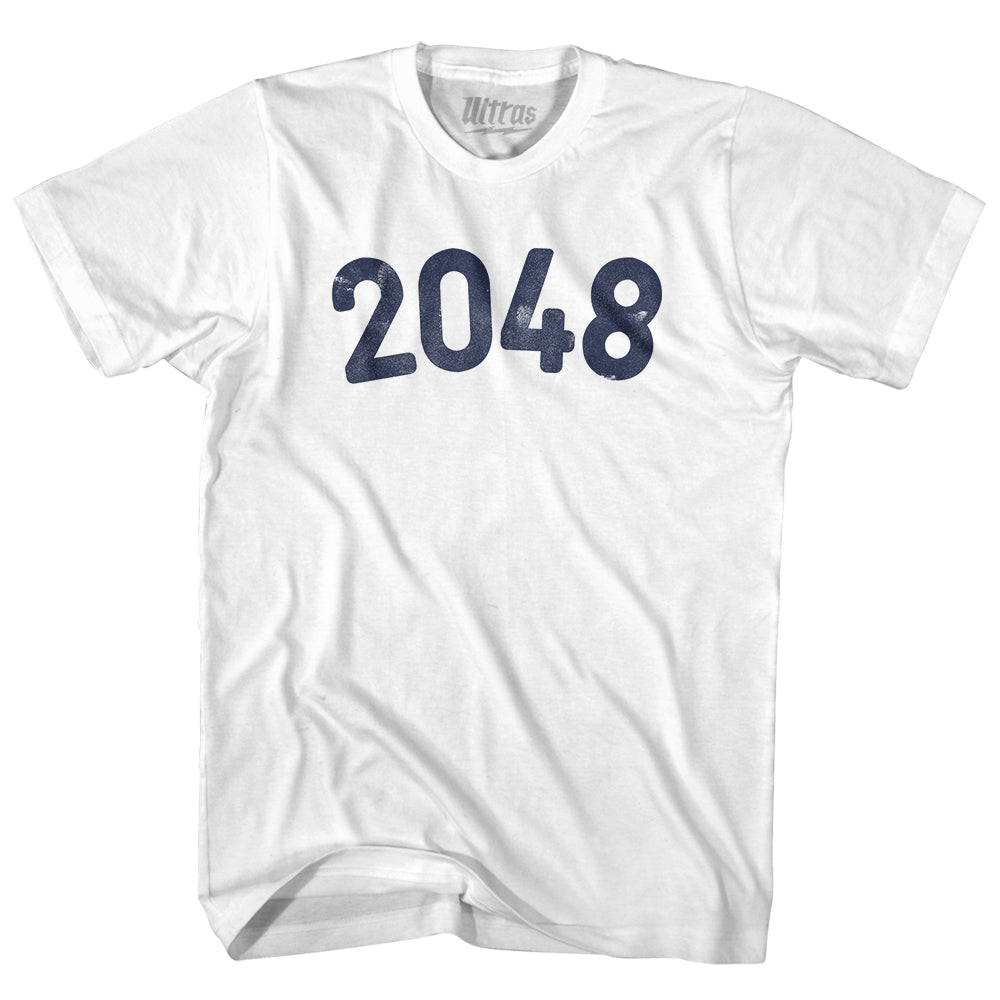 2048 Year Celebration Womens Cotton Junior Cut T-Shirt
