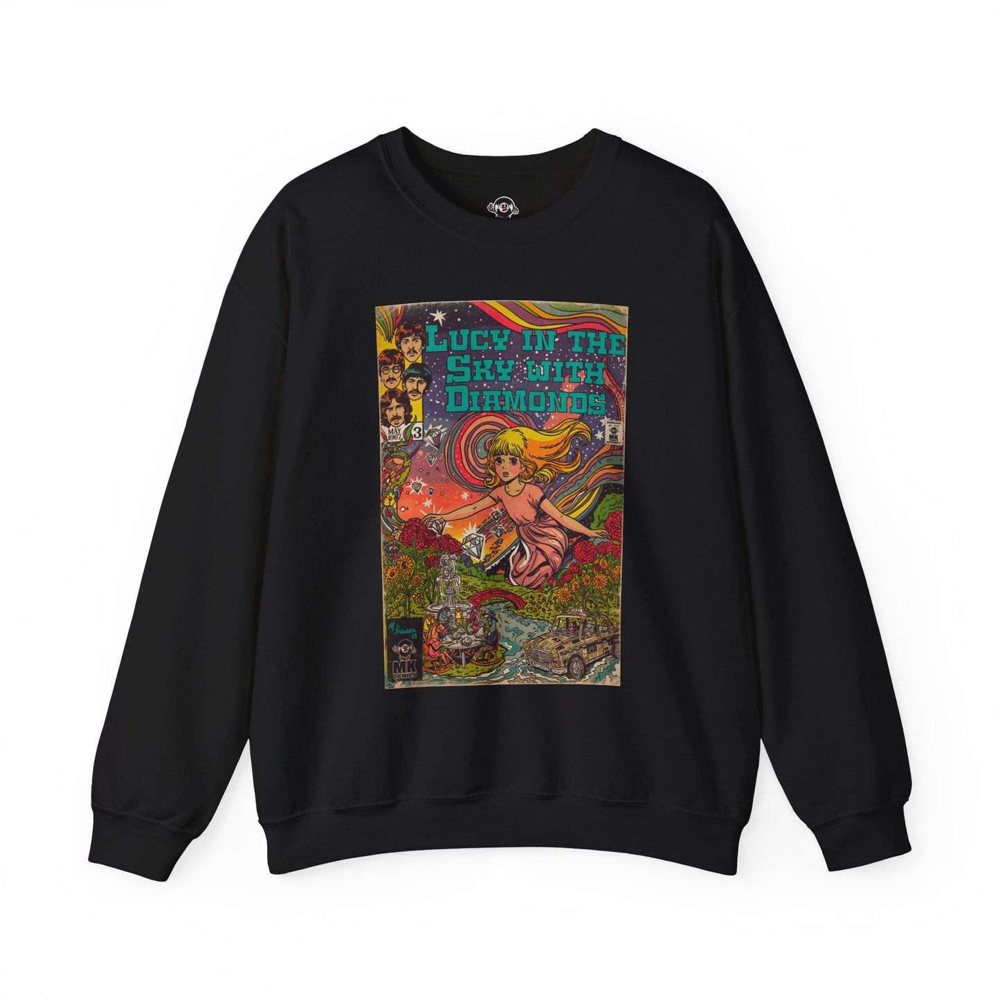 Lucy in the Sky with Diamonds - Unisex Heavy Blendâ„¢ Crewneck Sweatshirt