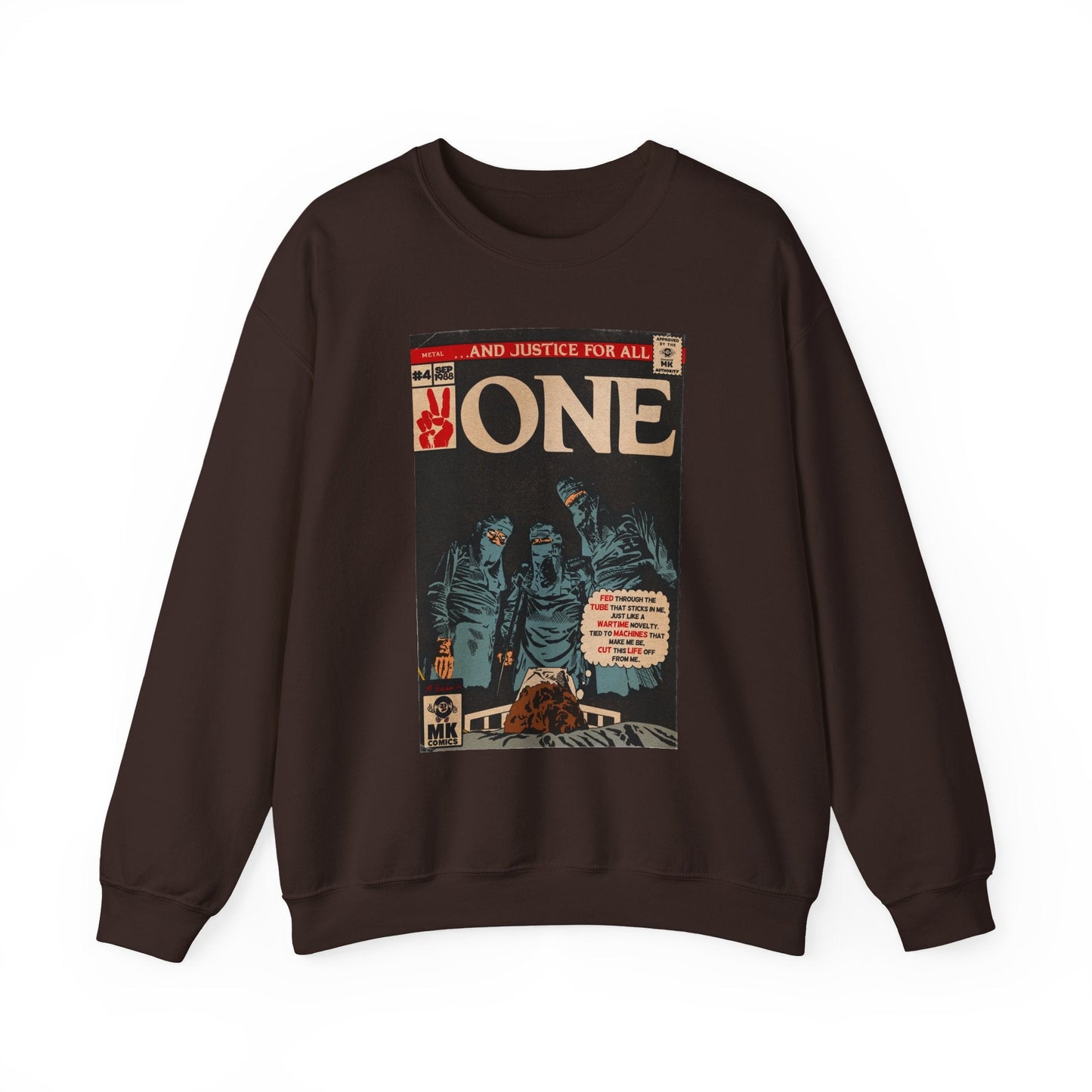 One - Comic Book Art - Unisex Heavy Blendâ„¢ Crewneck Sweatshirt