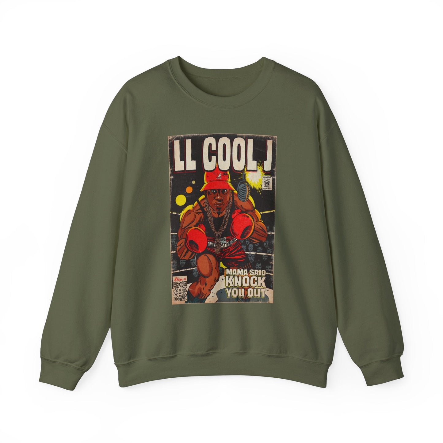 Mama Said Knock You Out - Unisex Heavy Blendâ„¢ Crewneck Sweatshirt