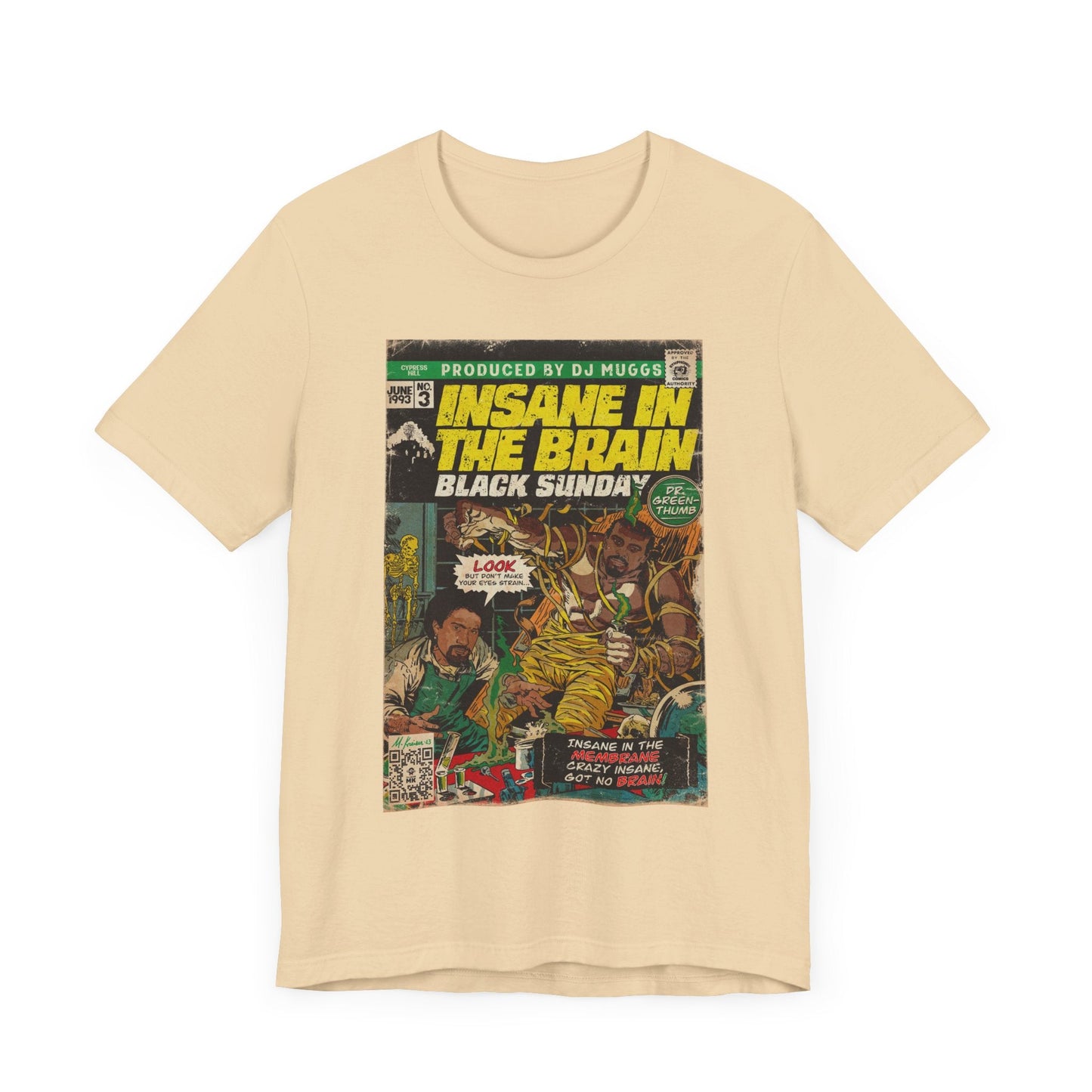 Insane In The Brain - Unisex Jersey Short Sleeve Tee
