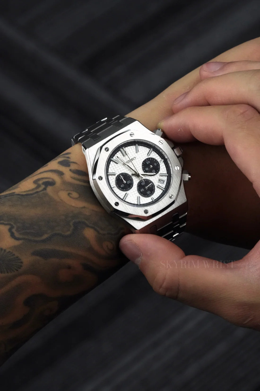 Mod Royal Oak Panda Chronograph