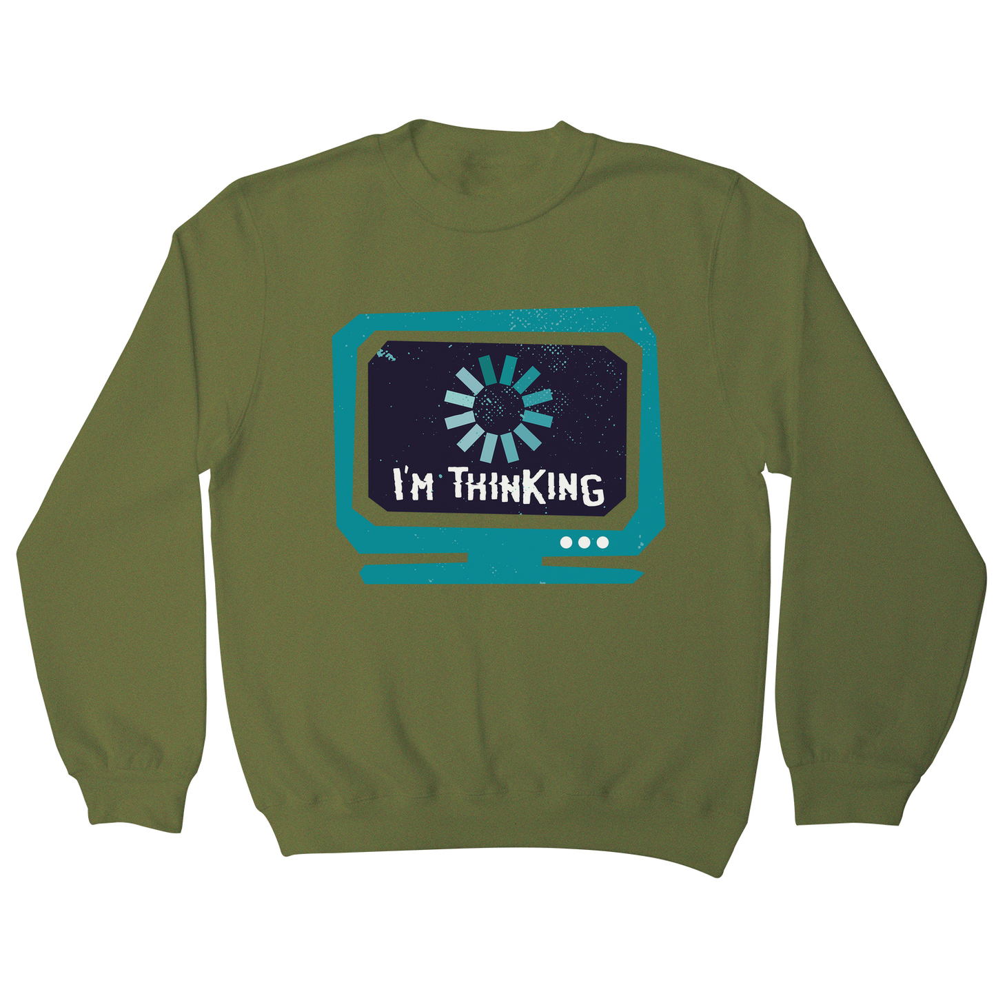 Im thinking funny sweatshirt