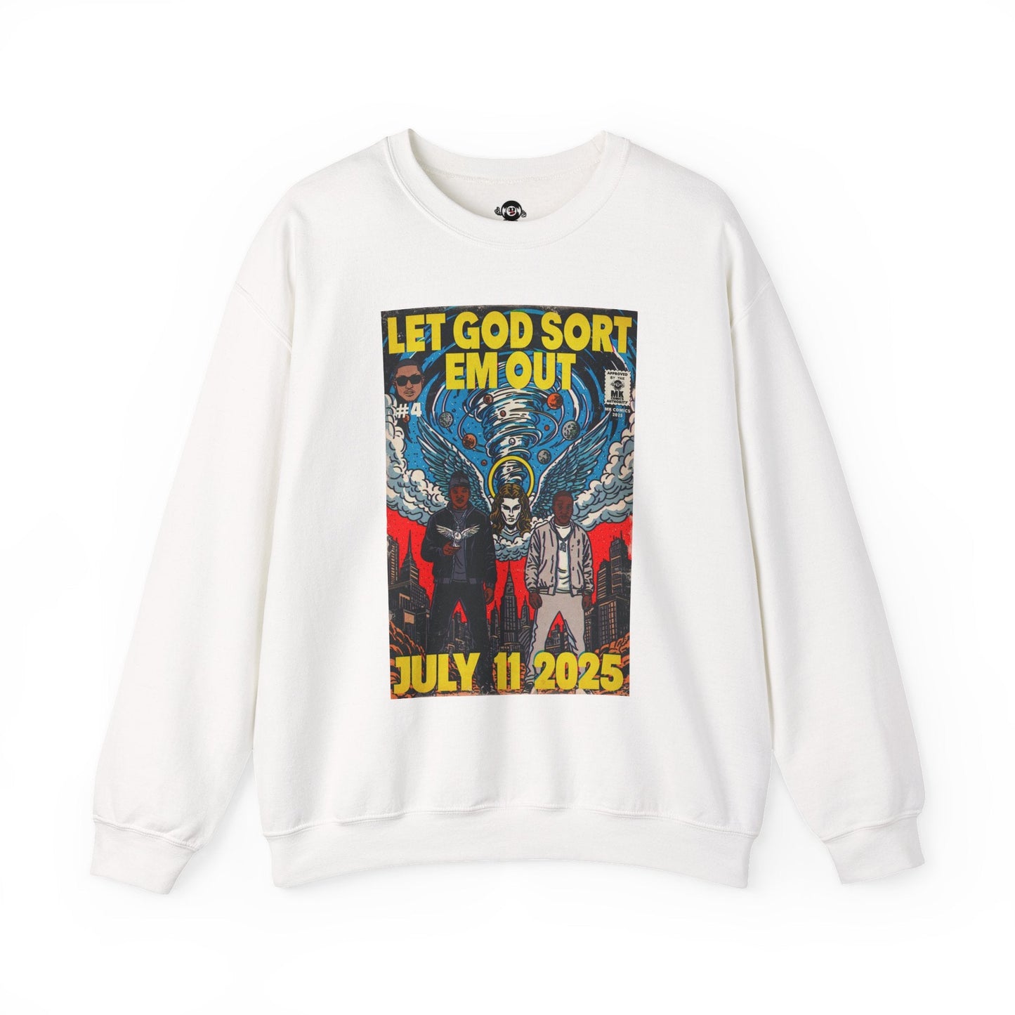 Let God Sort Em Out - Unisex Heavy Blendâ„¢ Crewneck Sweatshirt