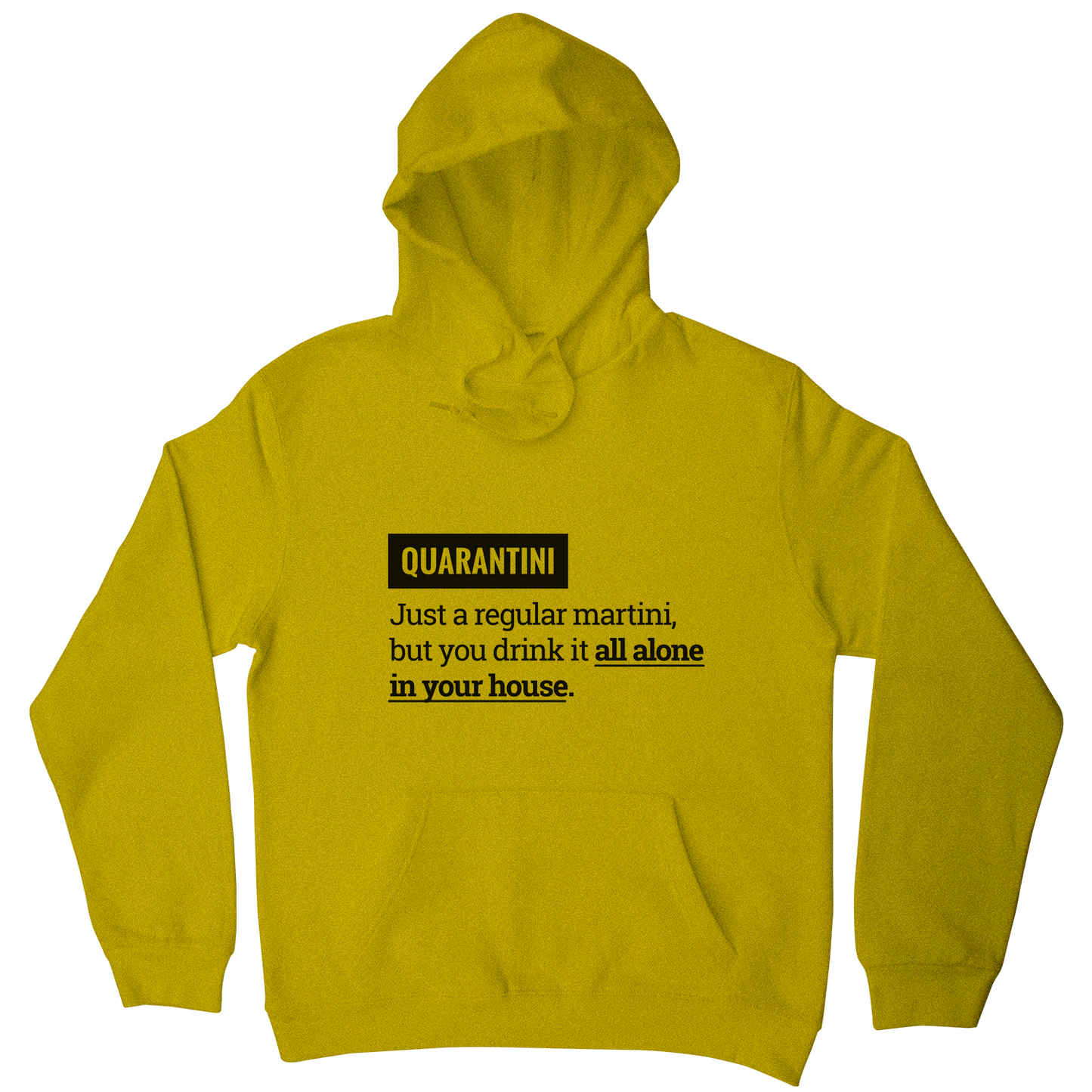 Quarantine funny hoodie