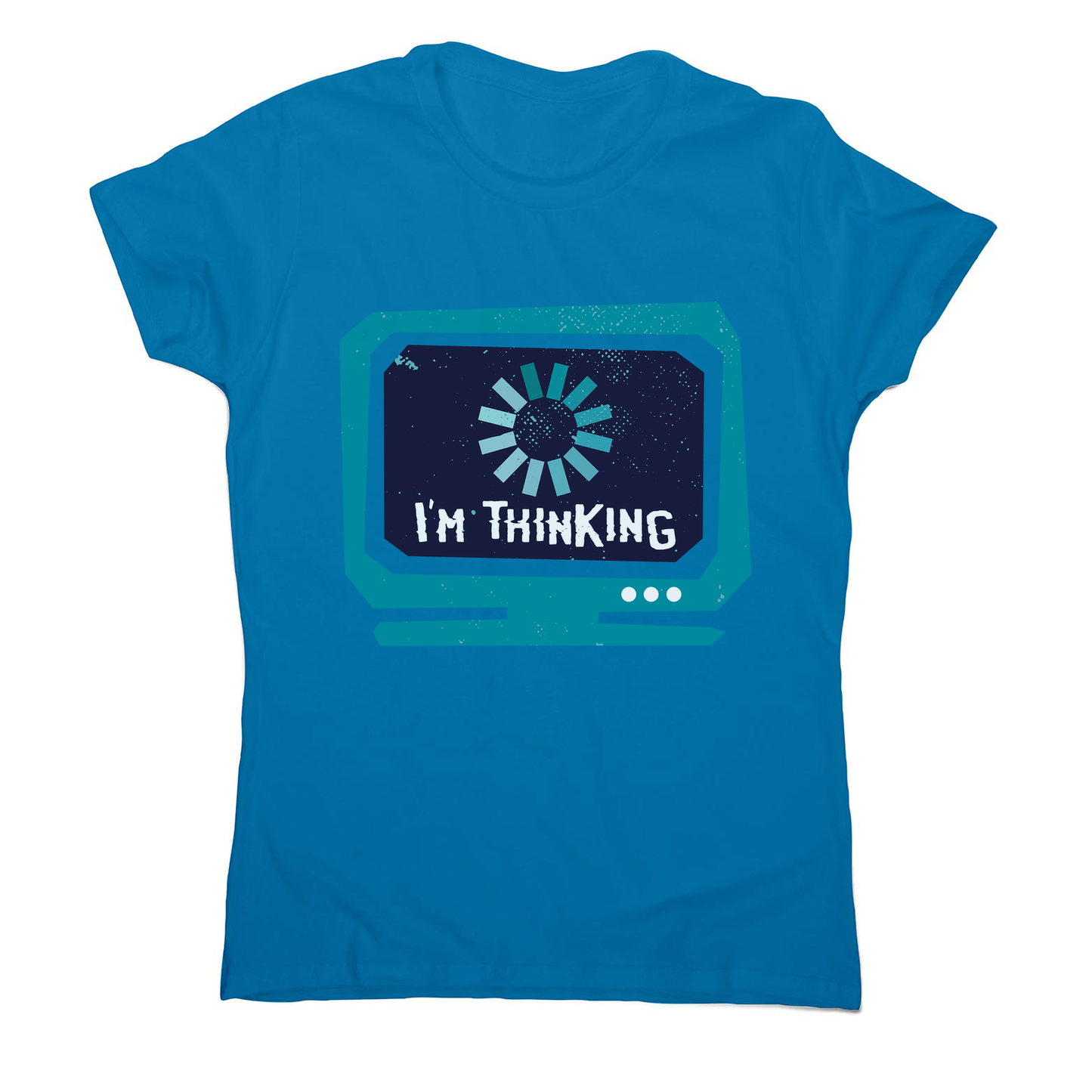 Im thinking funny women's t-shirt