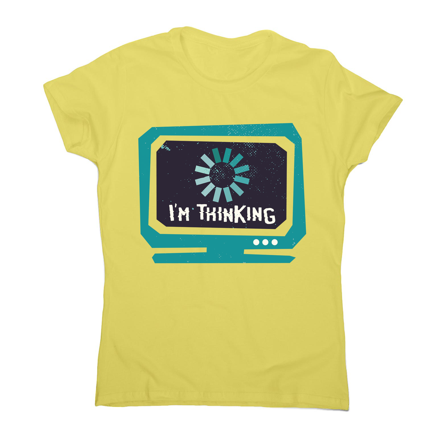Im thinking funny women's t-shirt