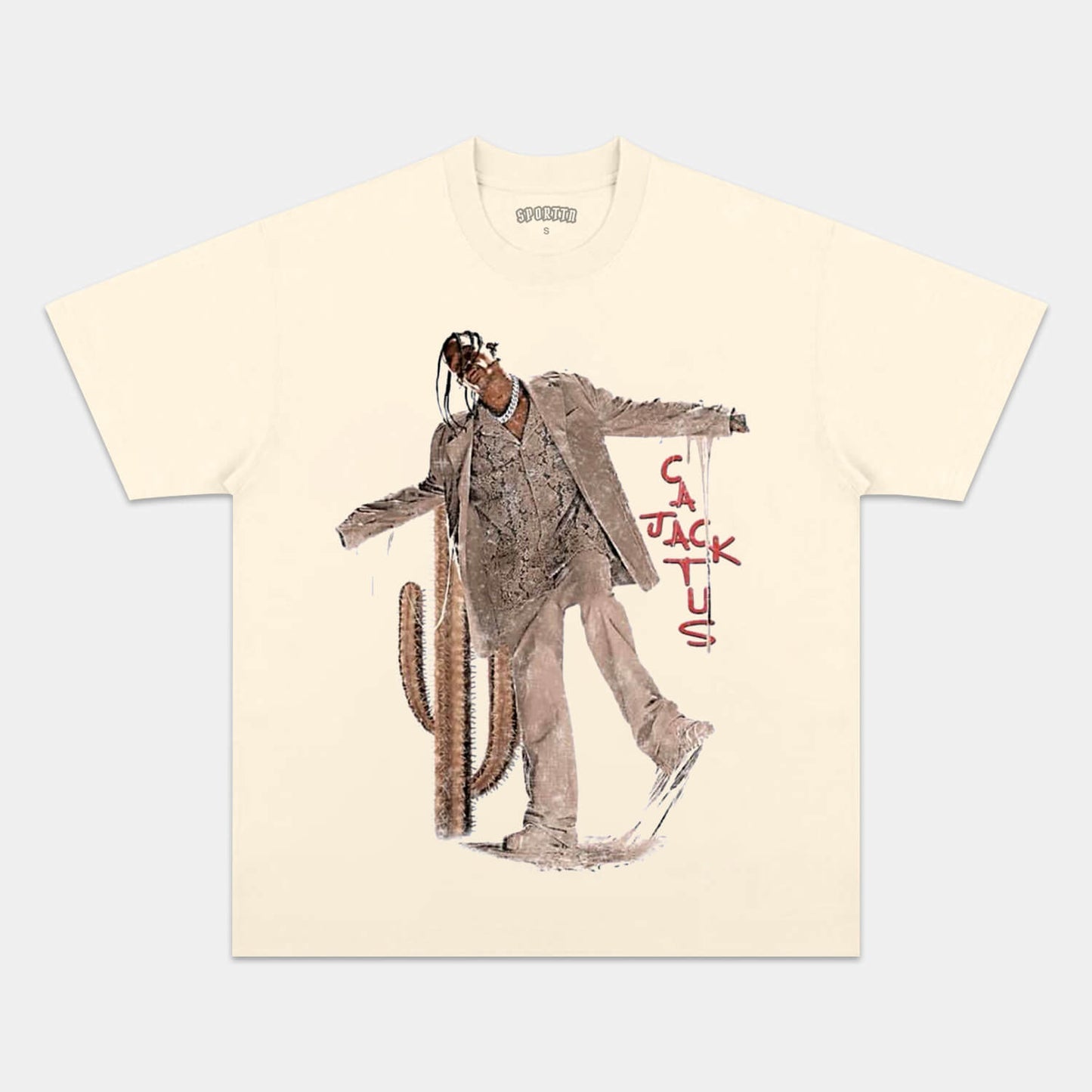 TRAVIS SCOTT VINTAGE TEE 1.0 Style001