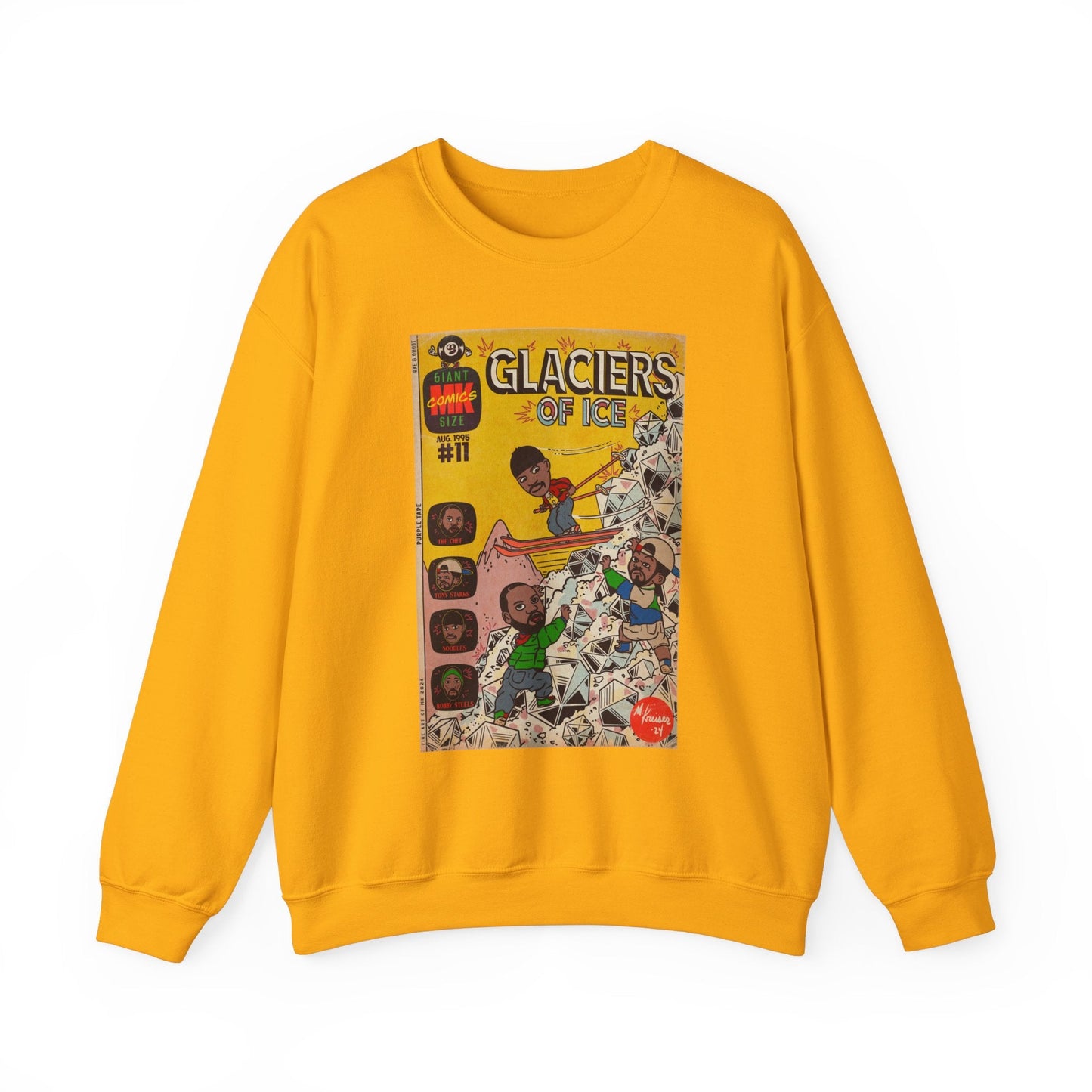 Glaciers of Ice - Unisex Heavy Blendâ„¢ Crewneck Sweatshirt