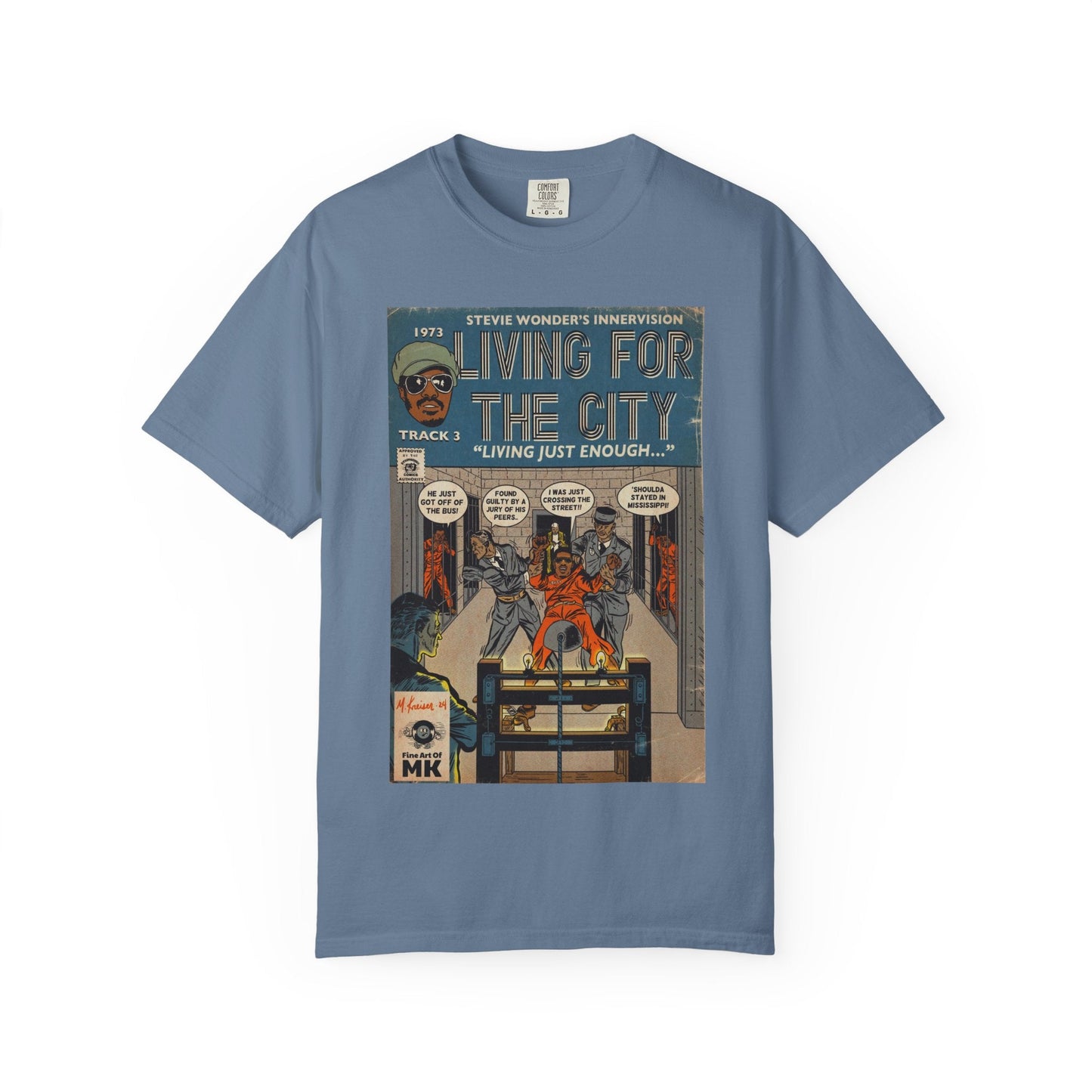 Living For The City - Unisex Comfort Colors T-shirt