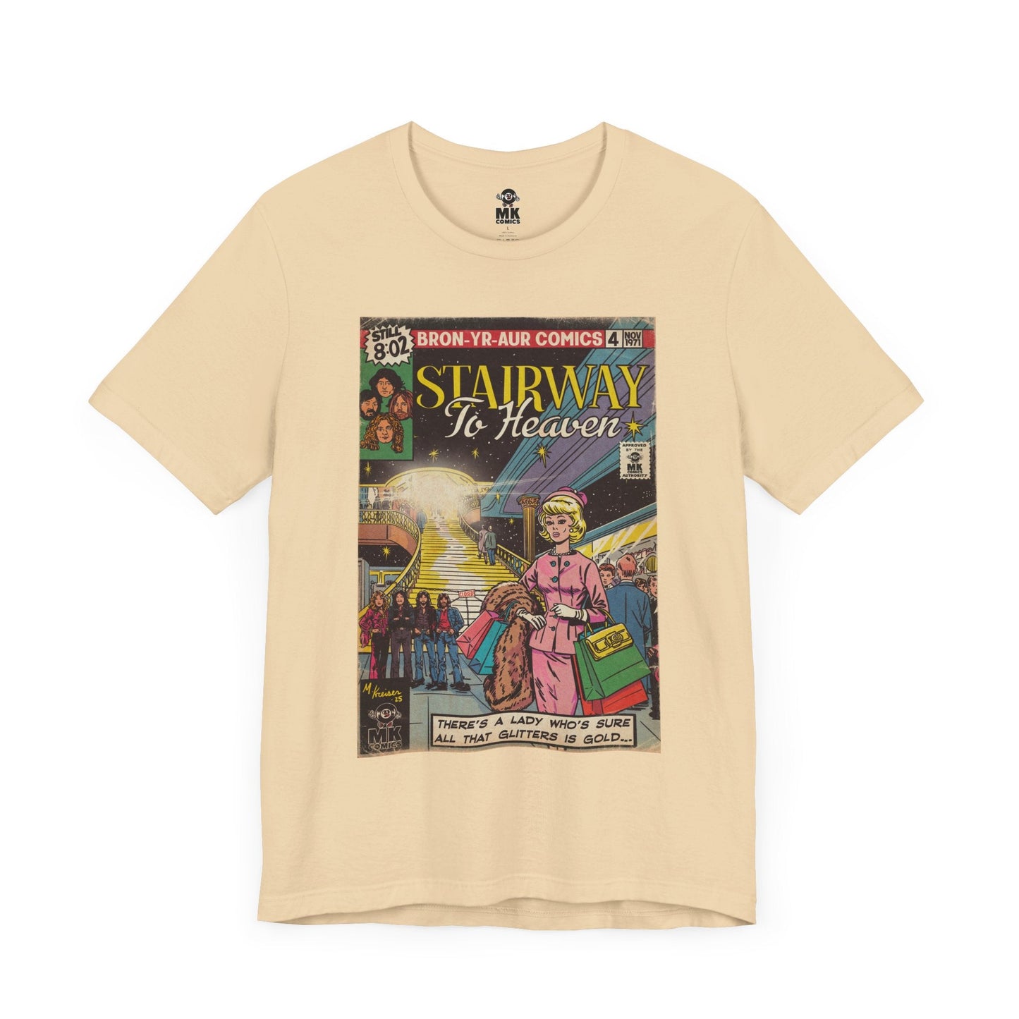 Zepp - Stairway - Unisex Jersey Short Sleeve Tee