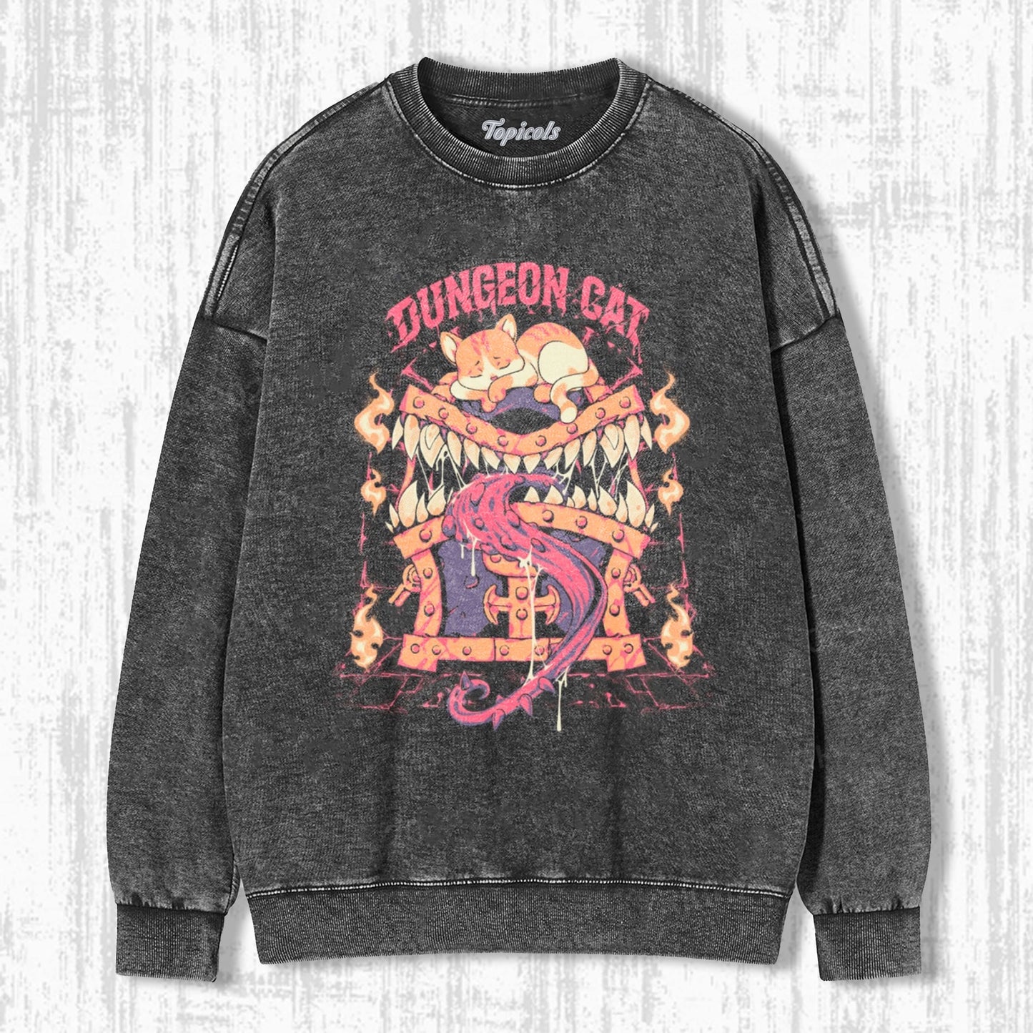 DUNGEON CAT SWEATSHIRTS