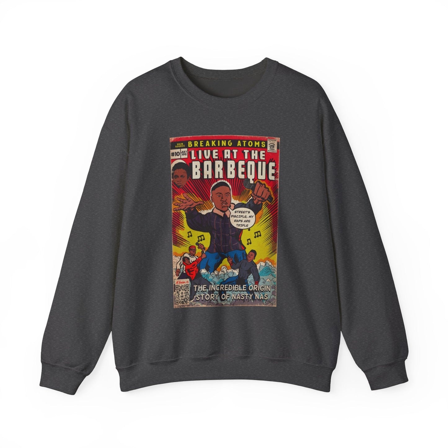 Live at the Barbeque - Unisex Heavy Blendâ„¢ Crewneck Sweatshirt