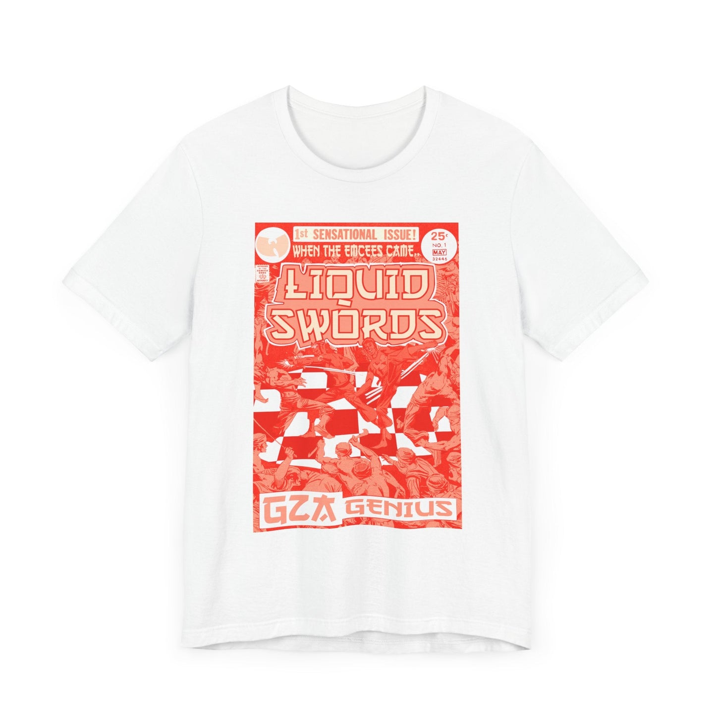 Liquid Swords - RED VARIANT - Unisex Jersey Short Sleeve Tee
