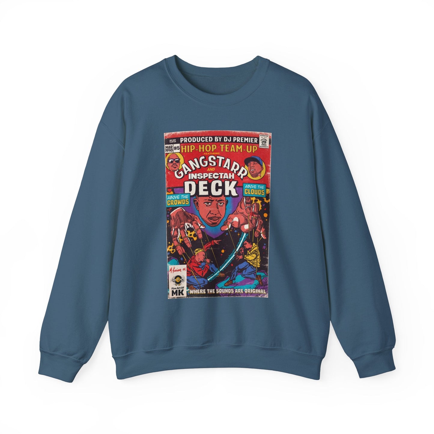 Above The Clouds - Unisex Heavy Blendâ„¢ Crewneck Sweatshirt