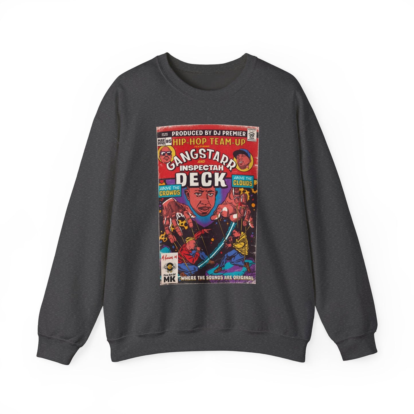 Above The Clouds - Unisex Heavy Blendâ„¢ Crewneck Sweatshirt