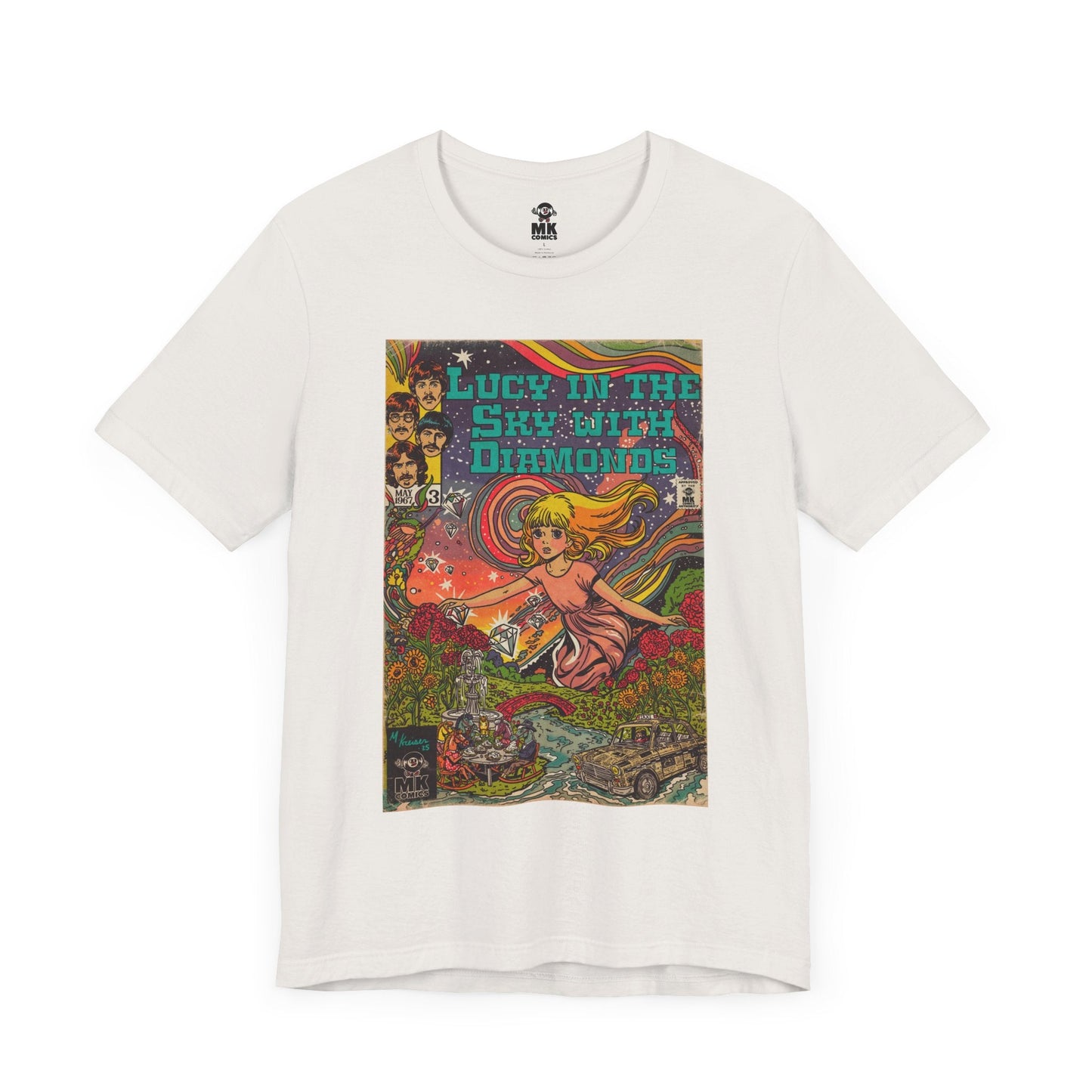 Lucy in the Sky with Diamonds - Unisex Jersey Short Sleeve Tee