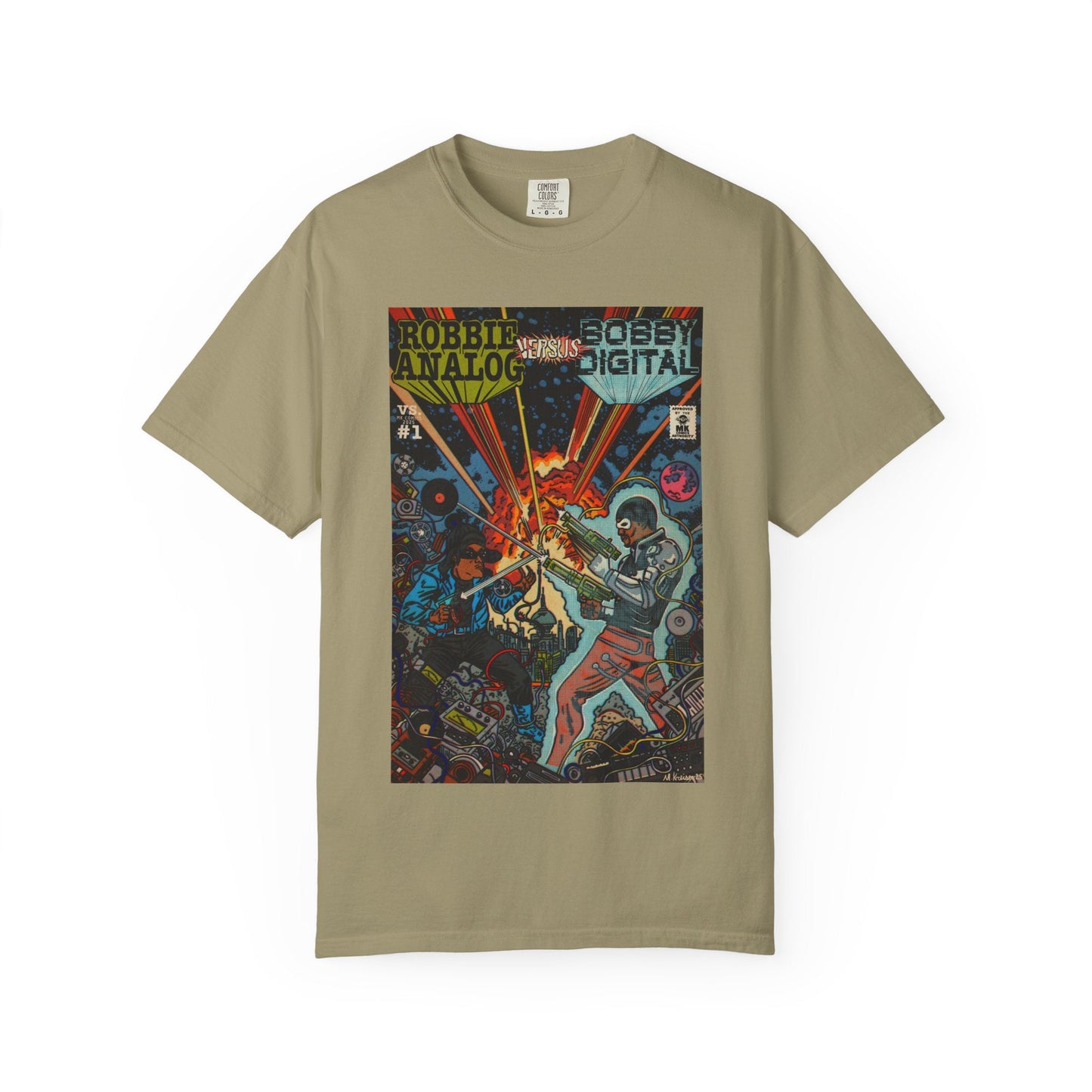 Analog vs. Digital - Unisex Comfort Colors T-shirt