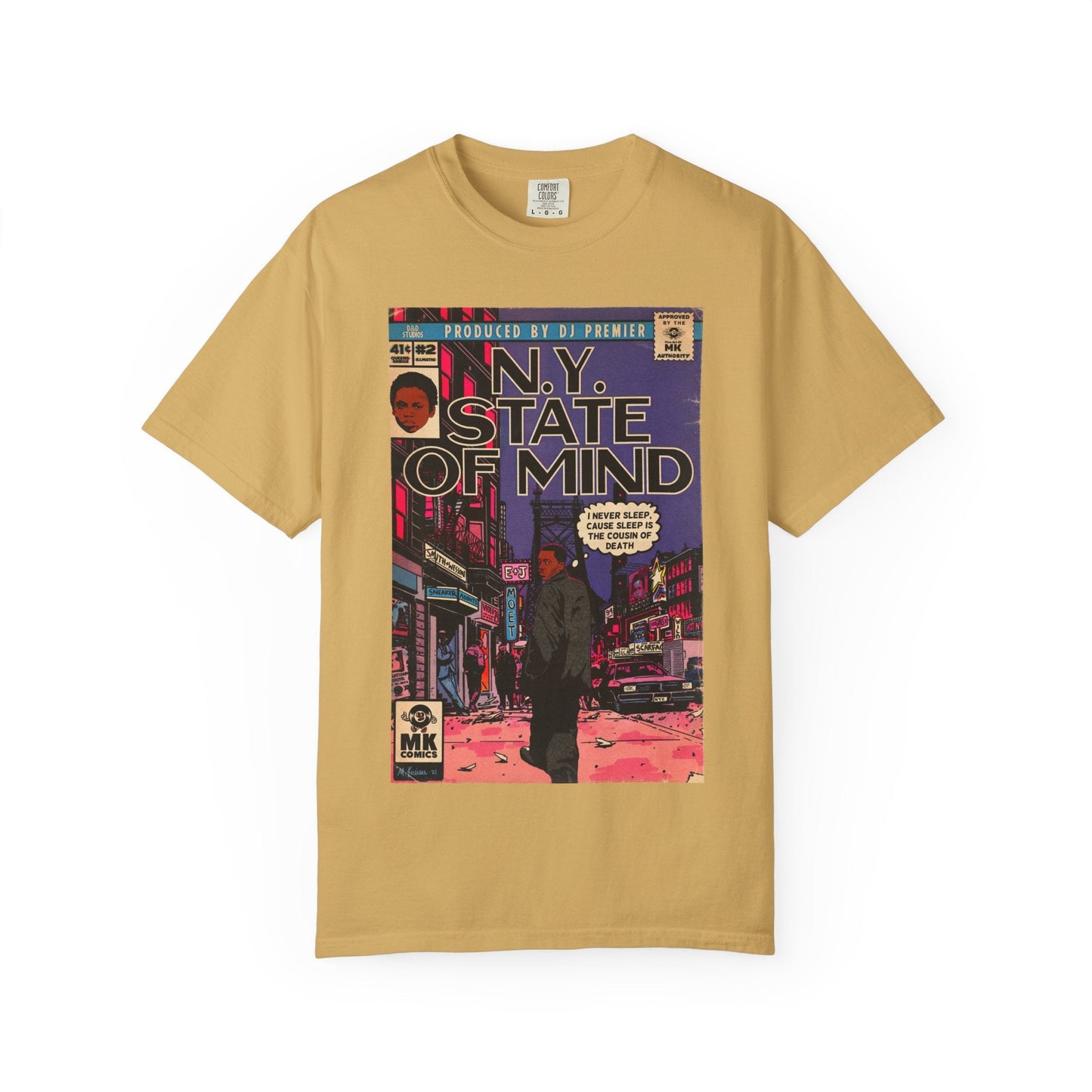 NY State of Mind - Unisex Comfort Colors T-shirt