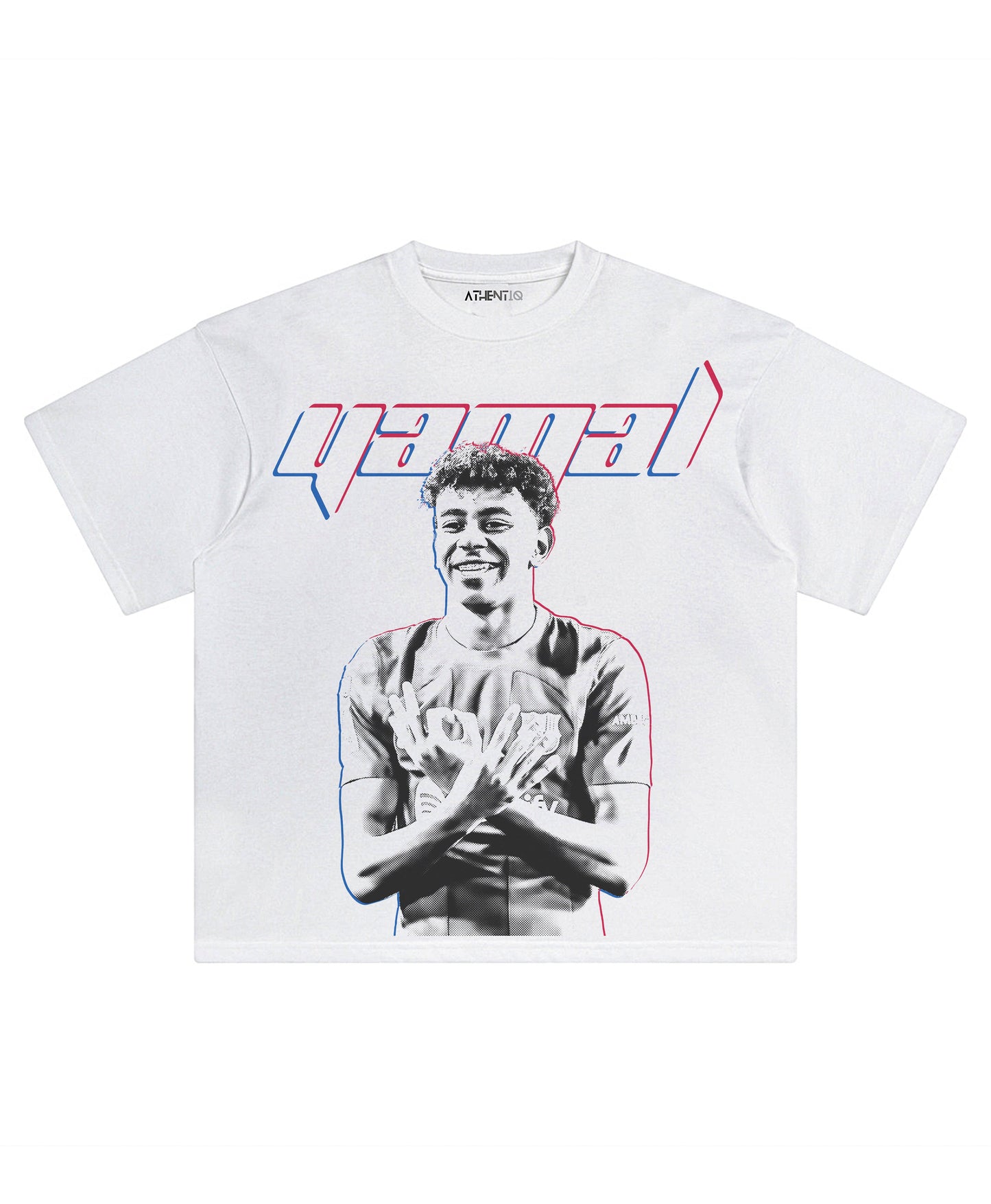 LAMINE YAMAL Y2K TEE - clothing by TeeHivey.com (Image 4)