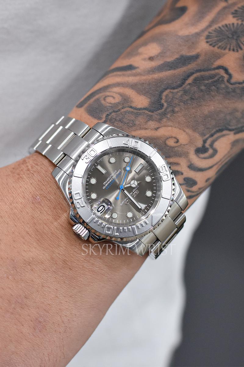 Mod Yacht-Master Silver Gray