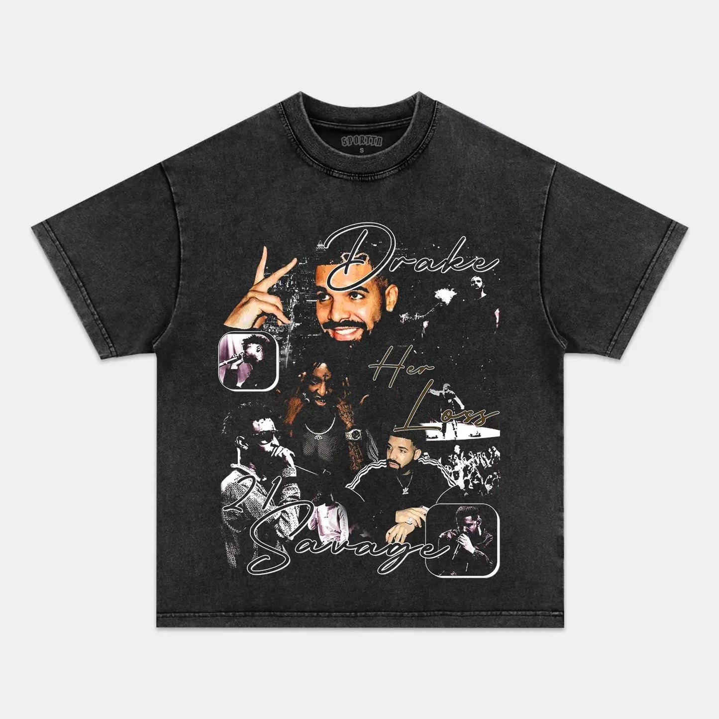 DRAKE VINTAGE TEE Style003