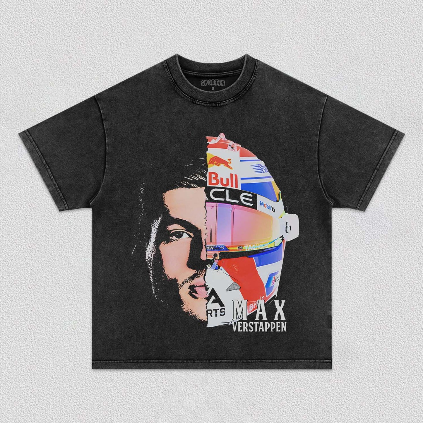MAX VERSTAPPEN BIG FACE TEE - clothing by TeeHivey.com (Image 4)