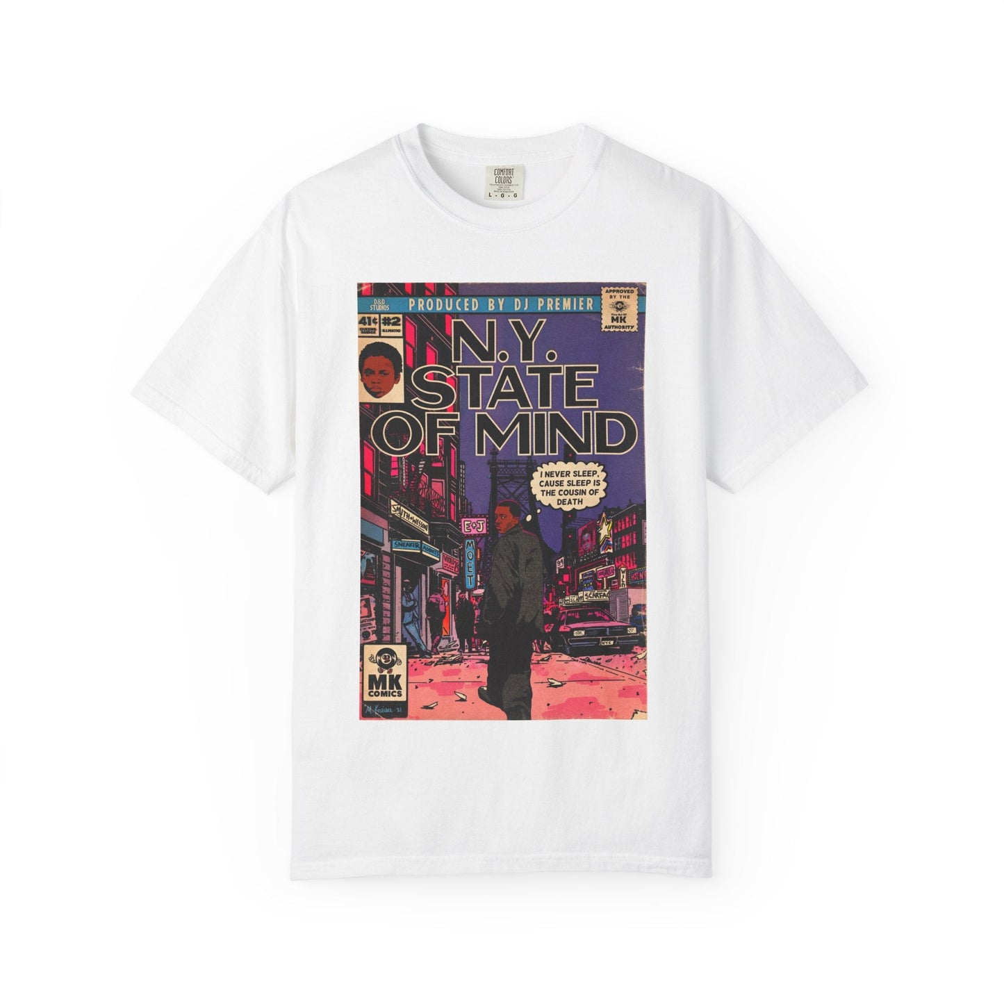 NY State of Mind - Unisex Comfort Colors T-shirt