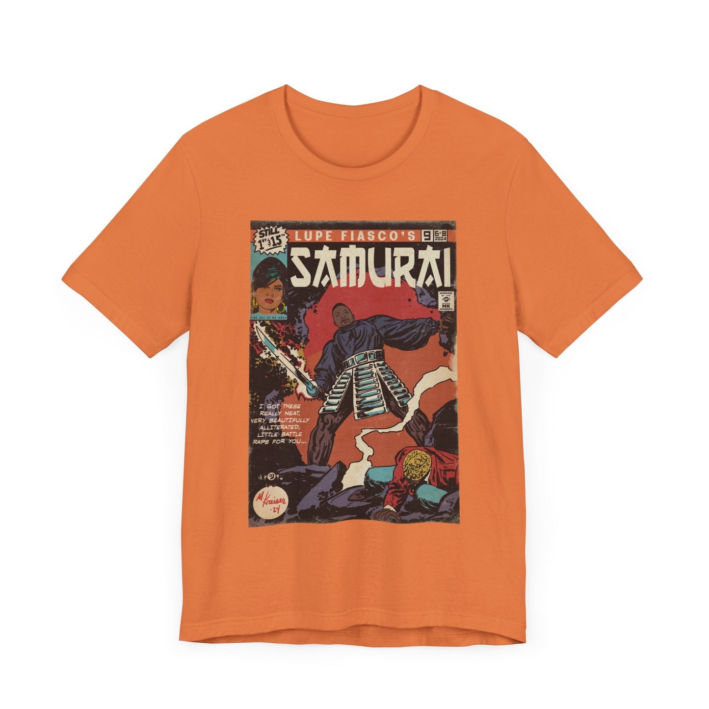 Samurai - Unisex Jersey Short Sleeve Tee