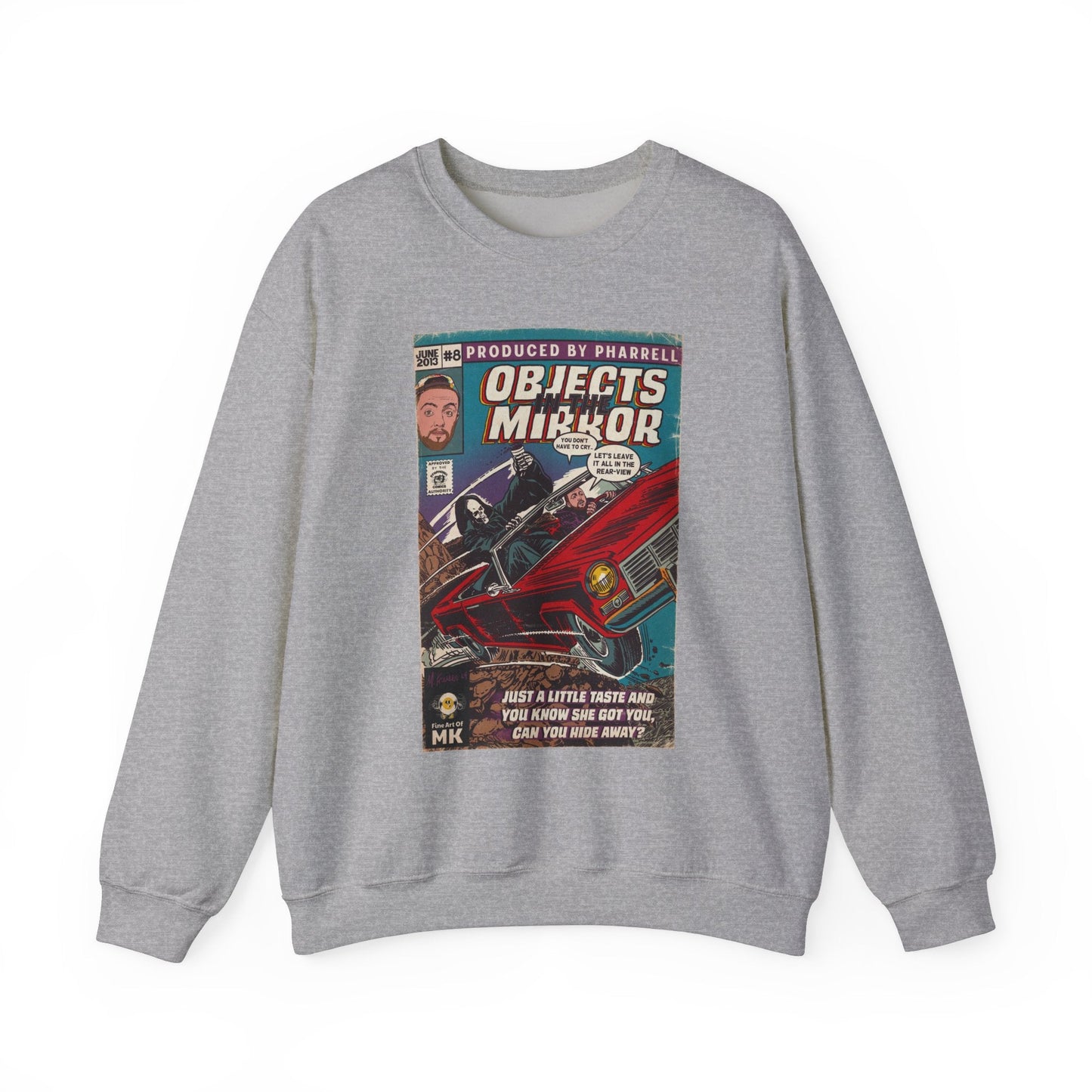 Objects in the Mirror - Unisex Heavy Blendâ„¢ Crewneck Sweatshirt