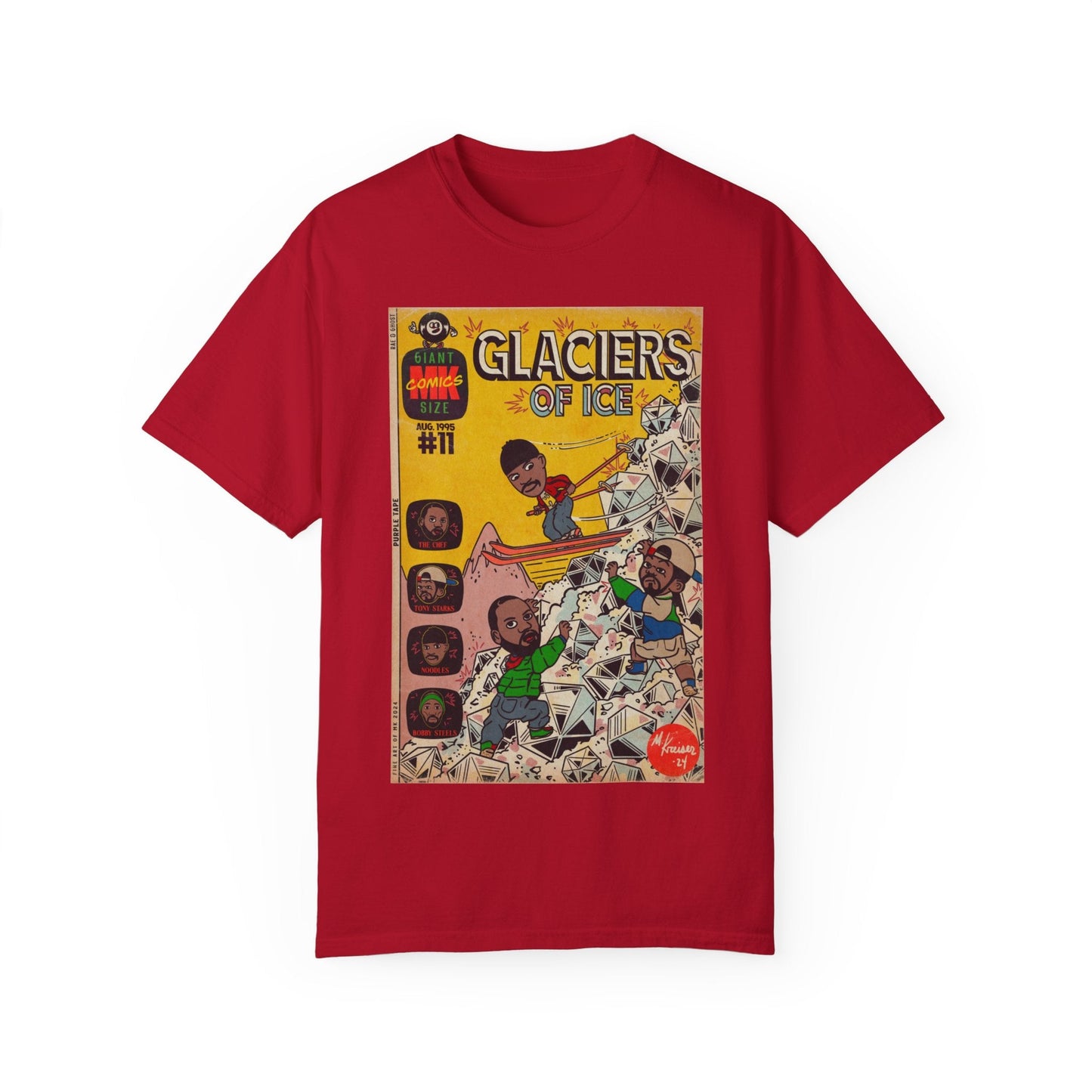 Glaciers of Ice - Unisex Comfort Colors T-shirt