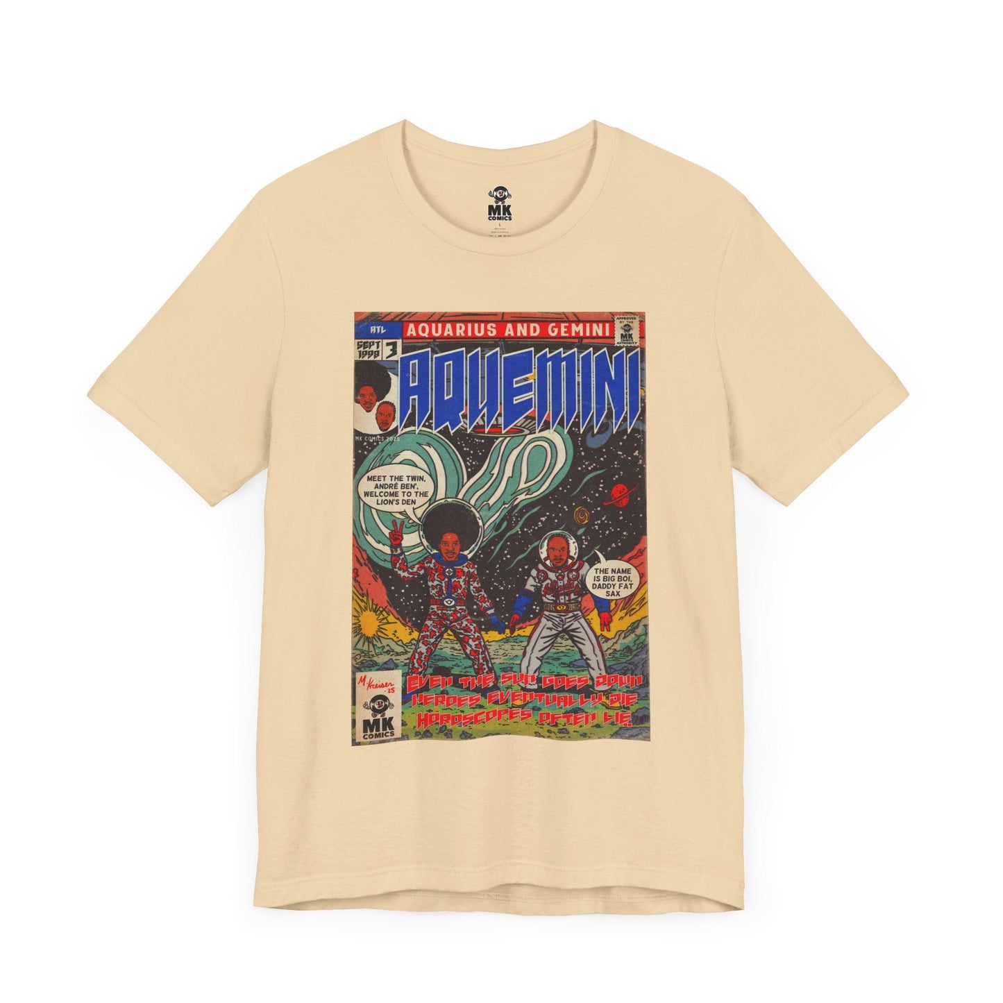Aquemini - Comic Book Art - Unisex Jersey Short Sleeve Tee