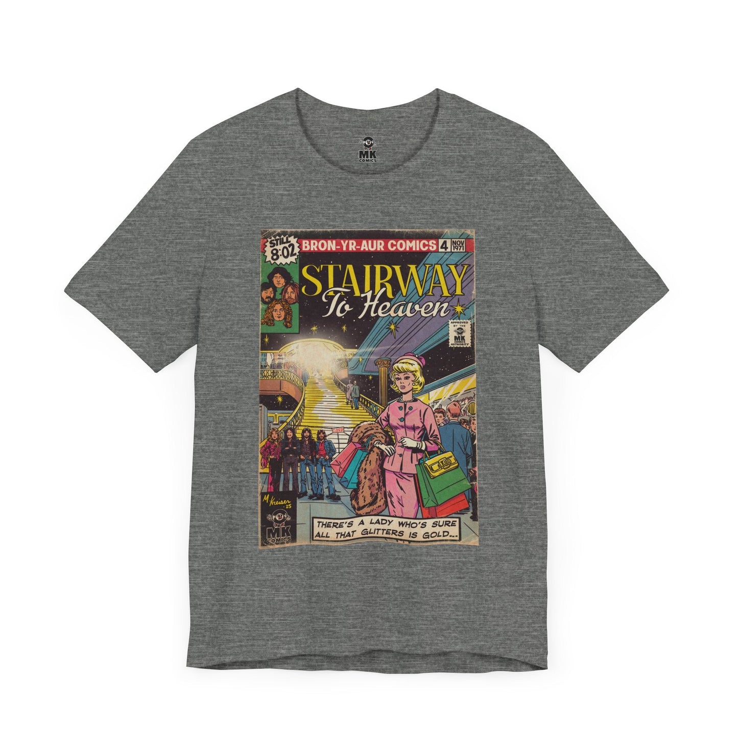 Zepp - Stairway - Unisex Jersey Short Sleeve Tee