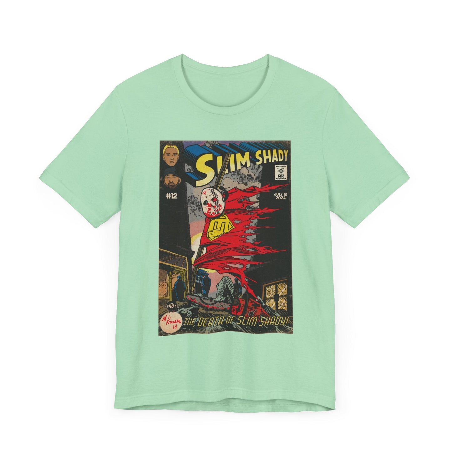 Death of Slim Shady - Unisex Jersey Short Sleeve Tee