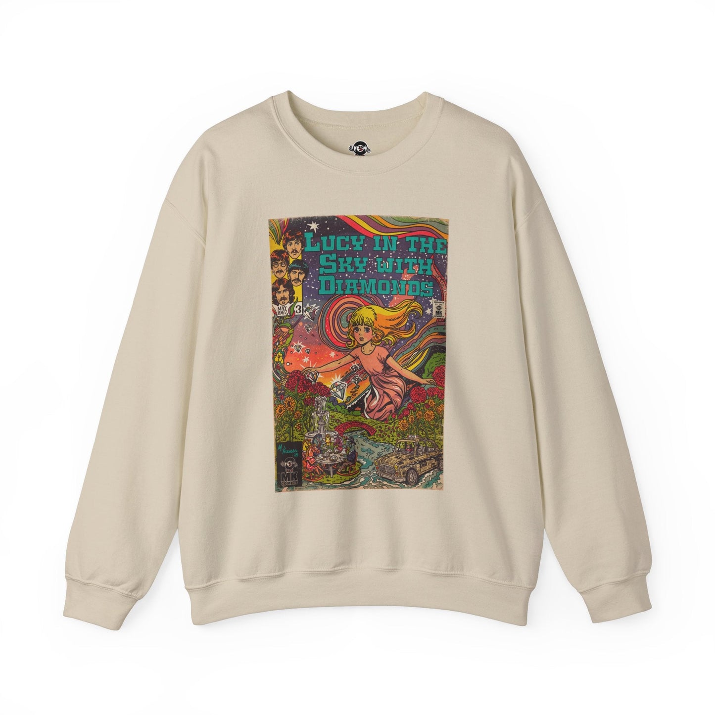 Lucy in the Sky with Diamonds - Unisex Heavy Blendâ„¢ Crewneck Sweatshirt