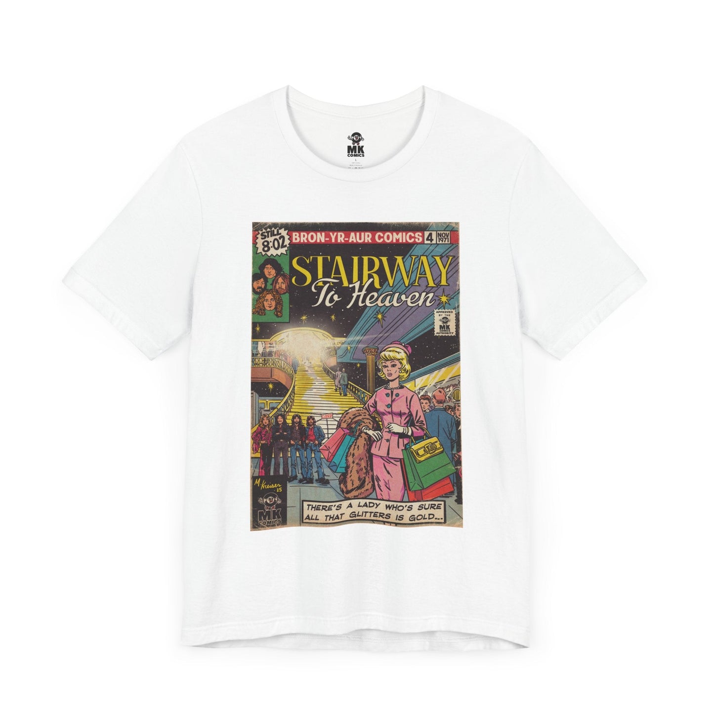 Zepp - Stairway - Unisex Jersey Short Sleeve Tee