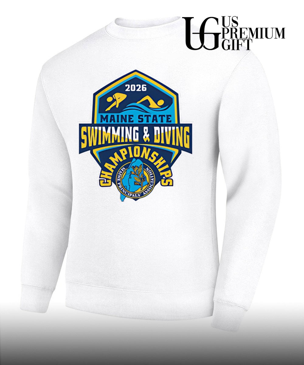 Maine State Swimming & Diving Championships MPA 2026 shirt