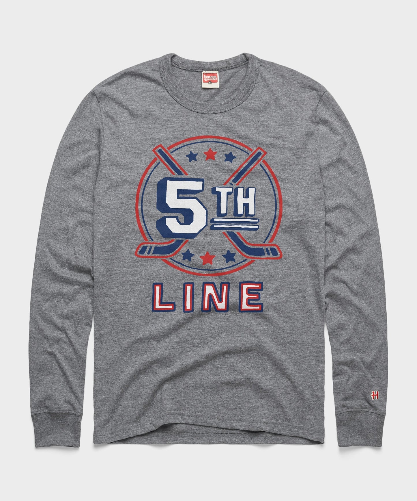 5th Line Crest Long Sleeve Tee