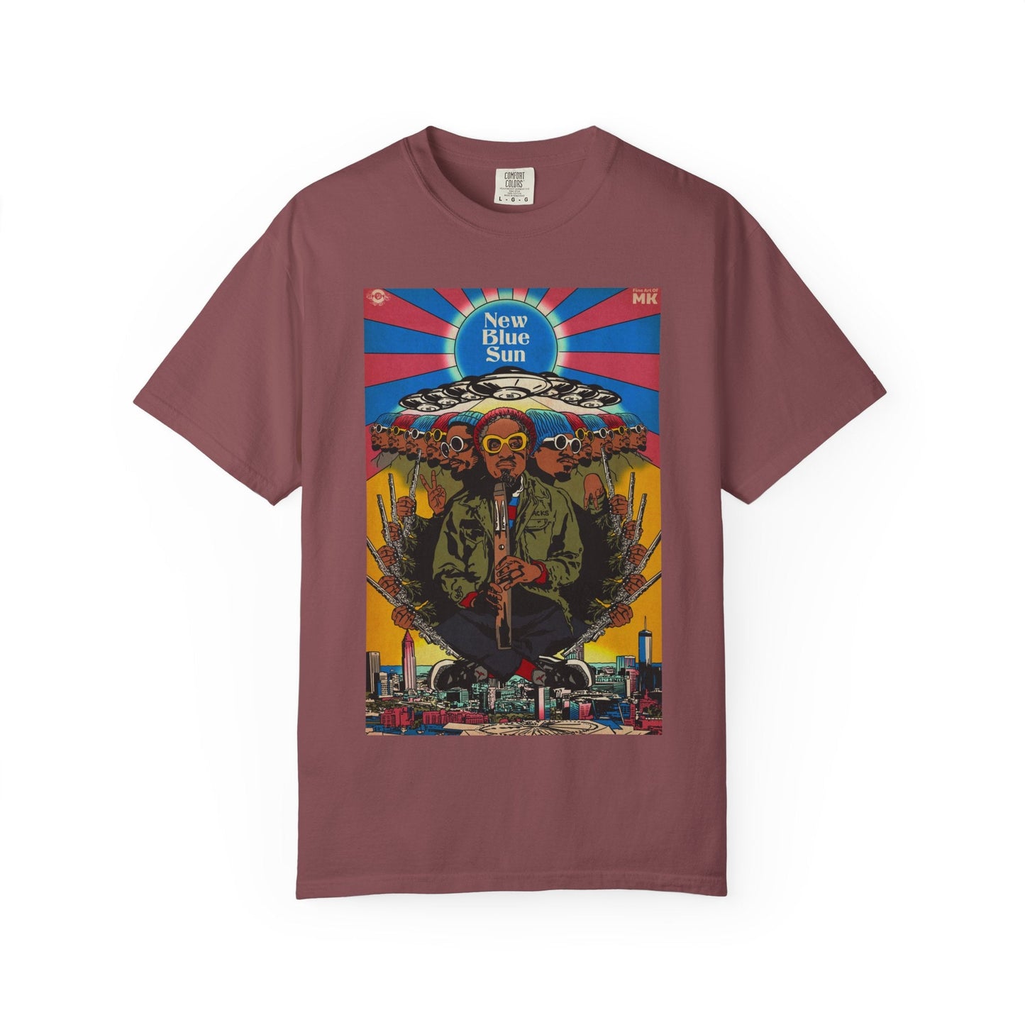 New Blue Sun - Unisex Comfort Colors T-shirt